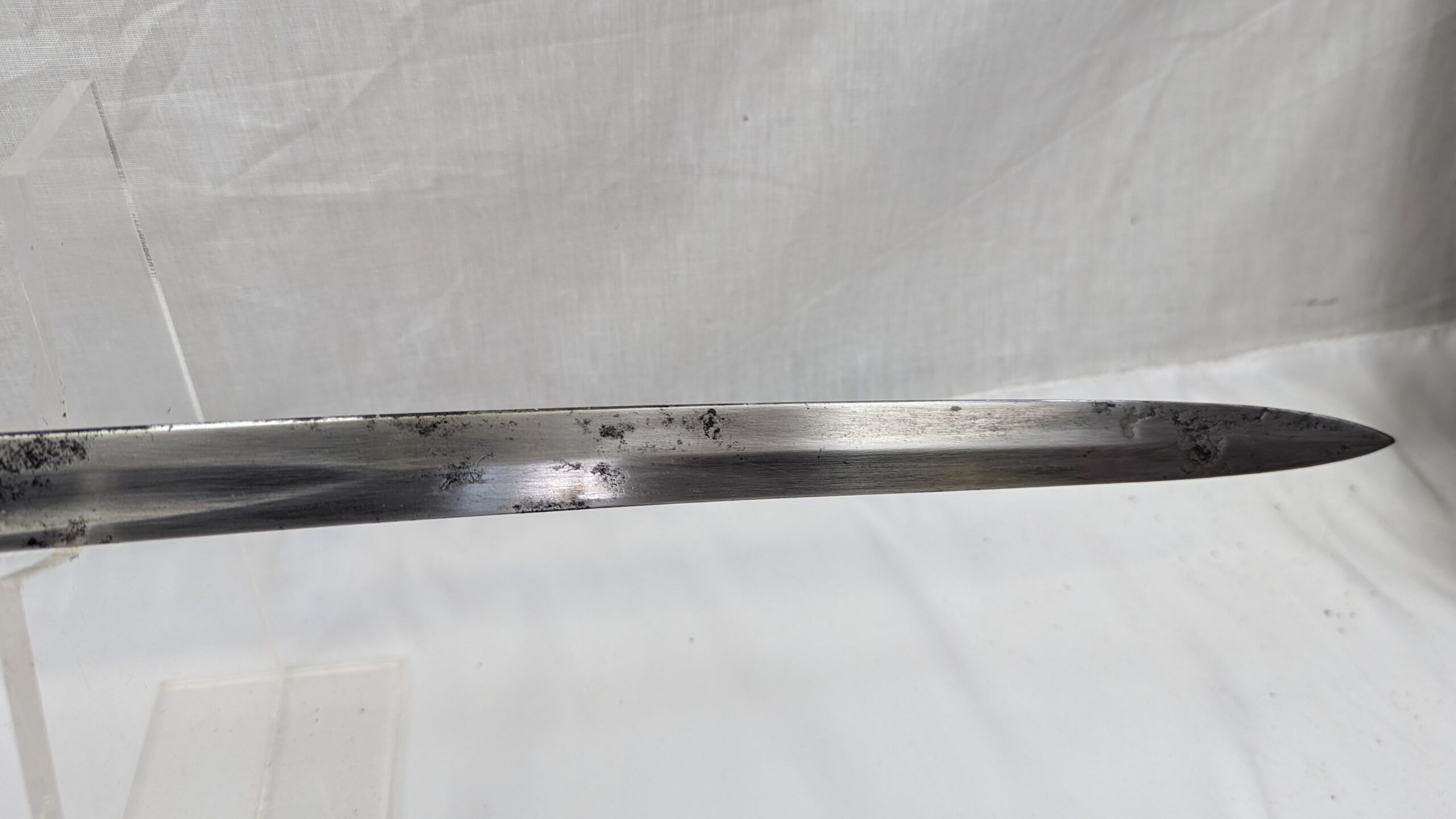 Victorian 1827 Pattern Infantry Officer’s Sword and Black Leather Scabbard - Image 18