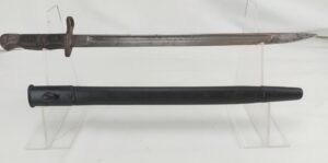 WW1, 1913 Pattern, Bayonet, by Remington (US Made) and Scabbard