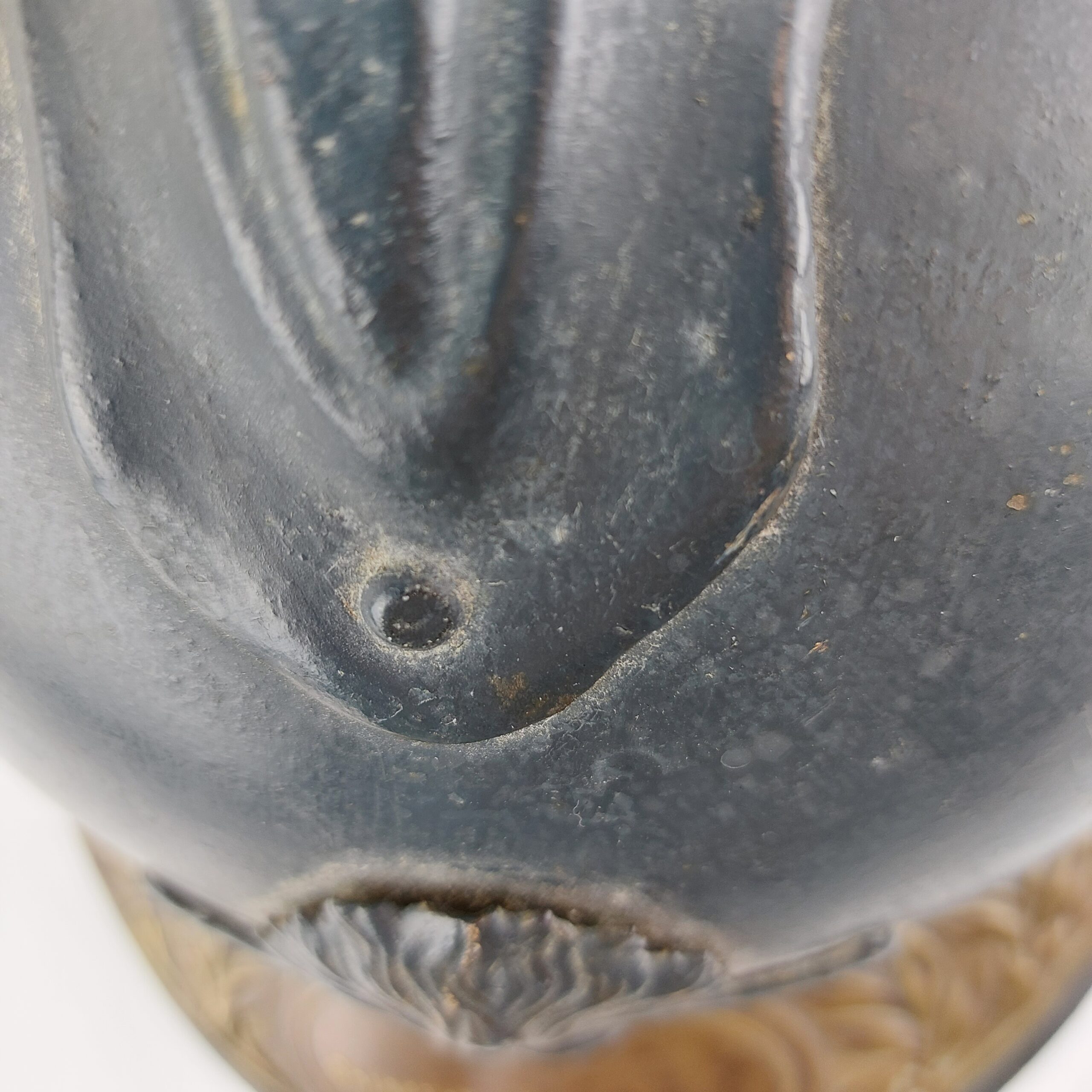 WW1 French Infantry Adrian Helmet with Souvenir Plaque "Soldat De La Grande Guerre 1914-1918 - Image 8
