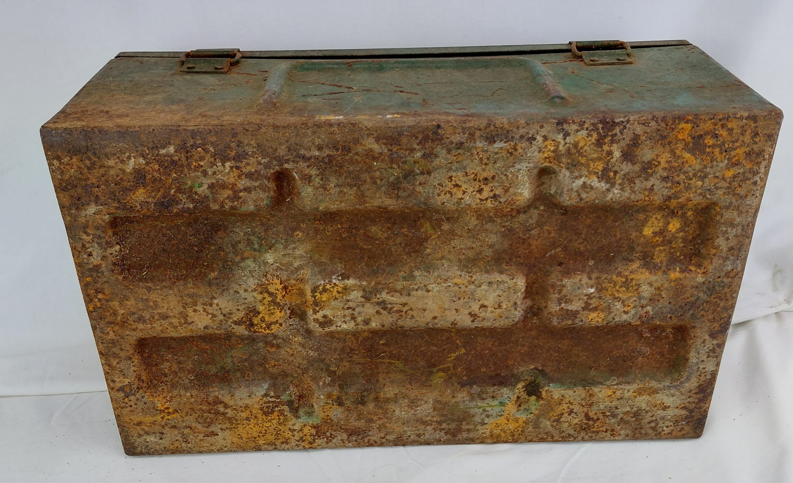 WW2 Metal Ammunition Box, dated 1943 - Image 2