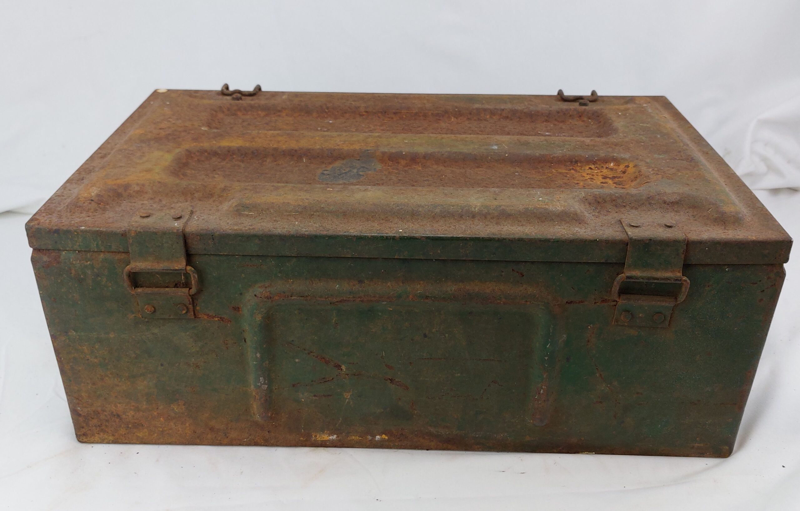 WW2 Metal Ammunition Box, dated 1943 - Image 8
