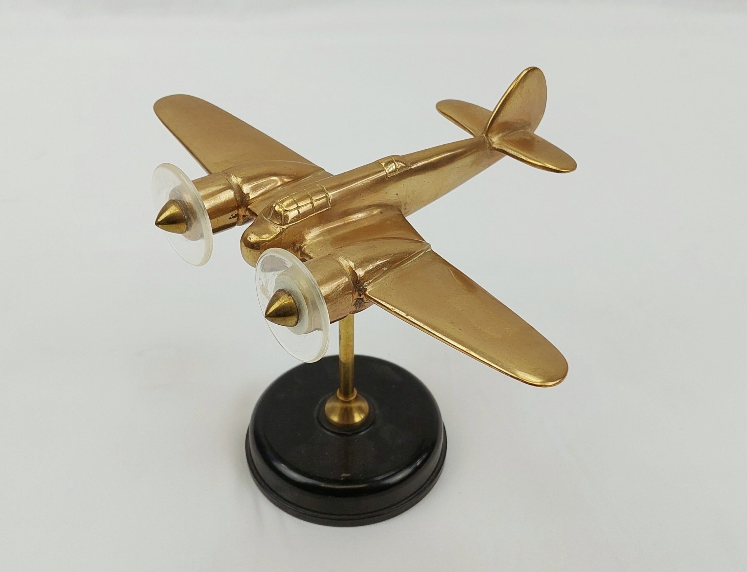 WW2 Trench Art Brass Model Of A Bristol Beaufighter