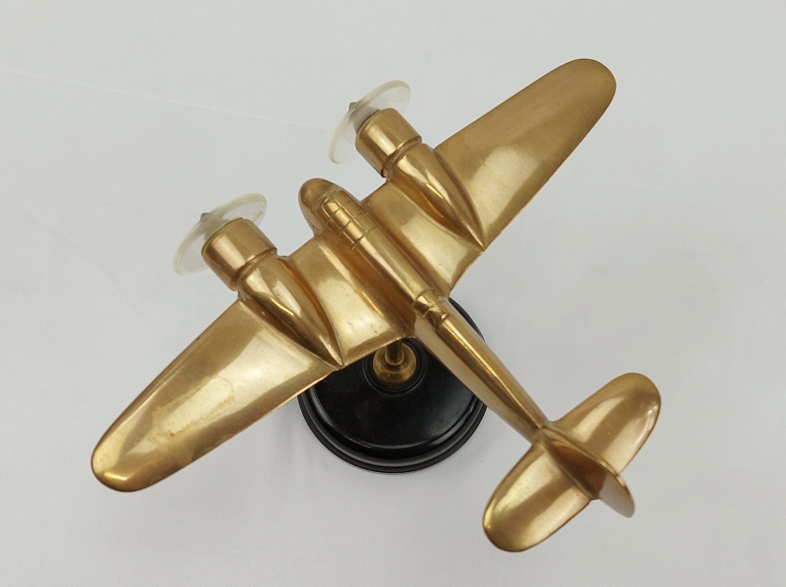 WW2 Trench Art Brass Model Of A Bristol Beaufighter - Image 3