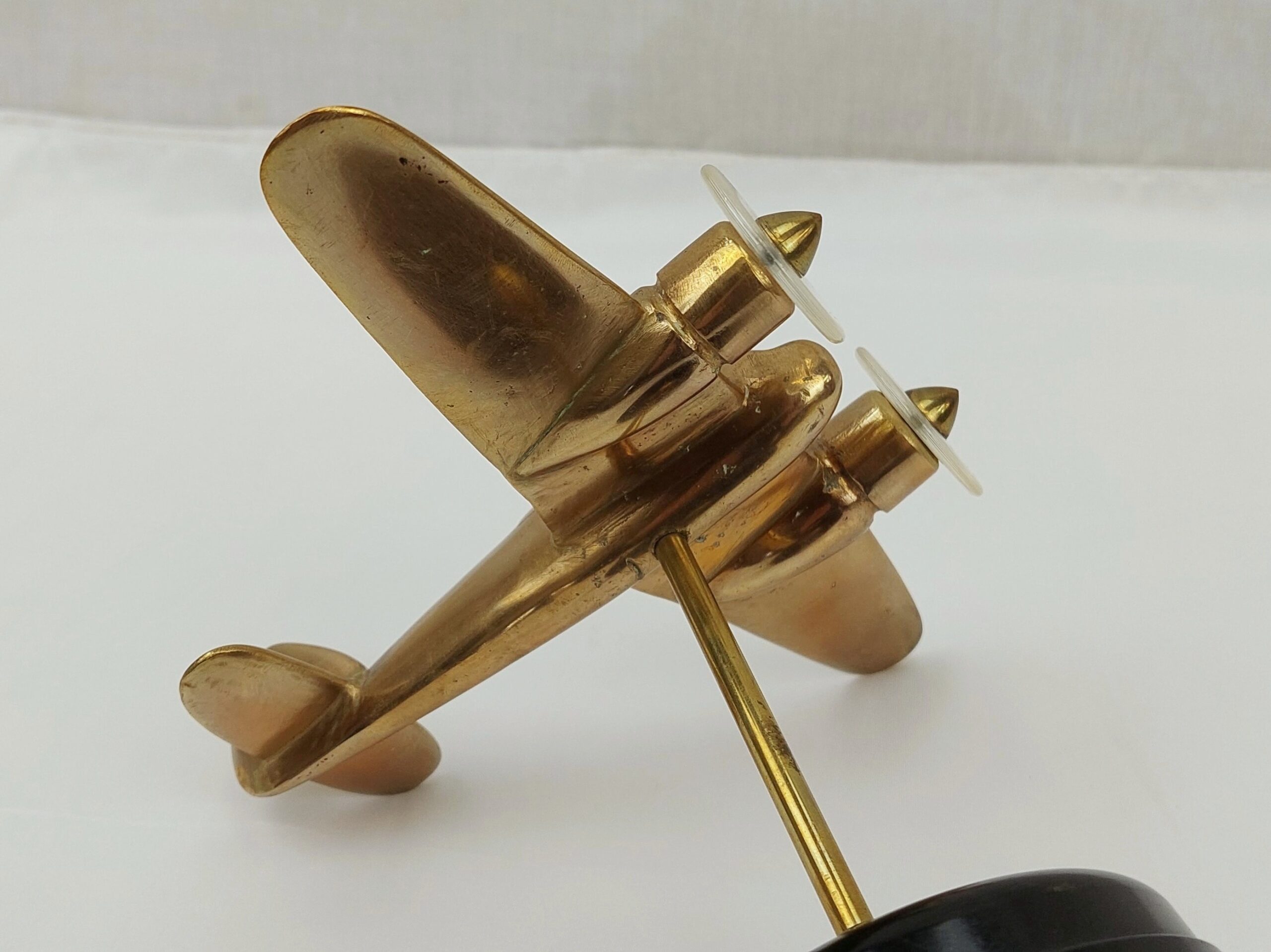 WW2 Trench Art Brass Model Of A Bristol Beaufighter - Image 4