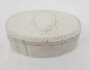 c1850 Volkstedt Rudalstadt Parian Ware Box