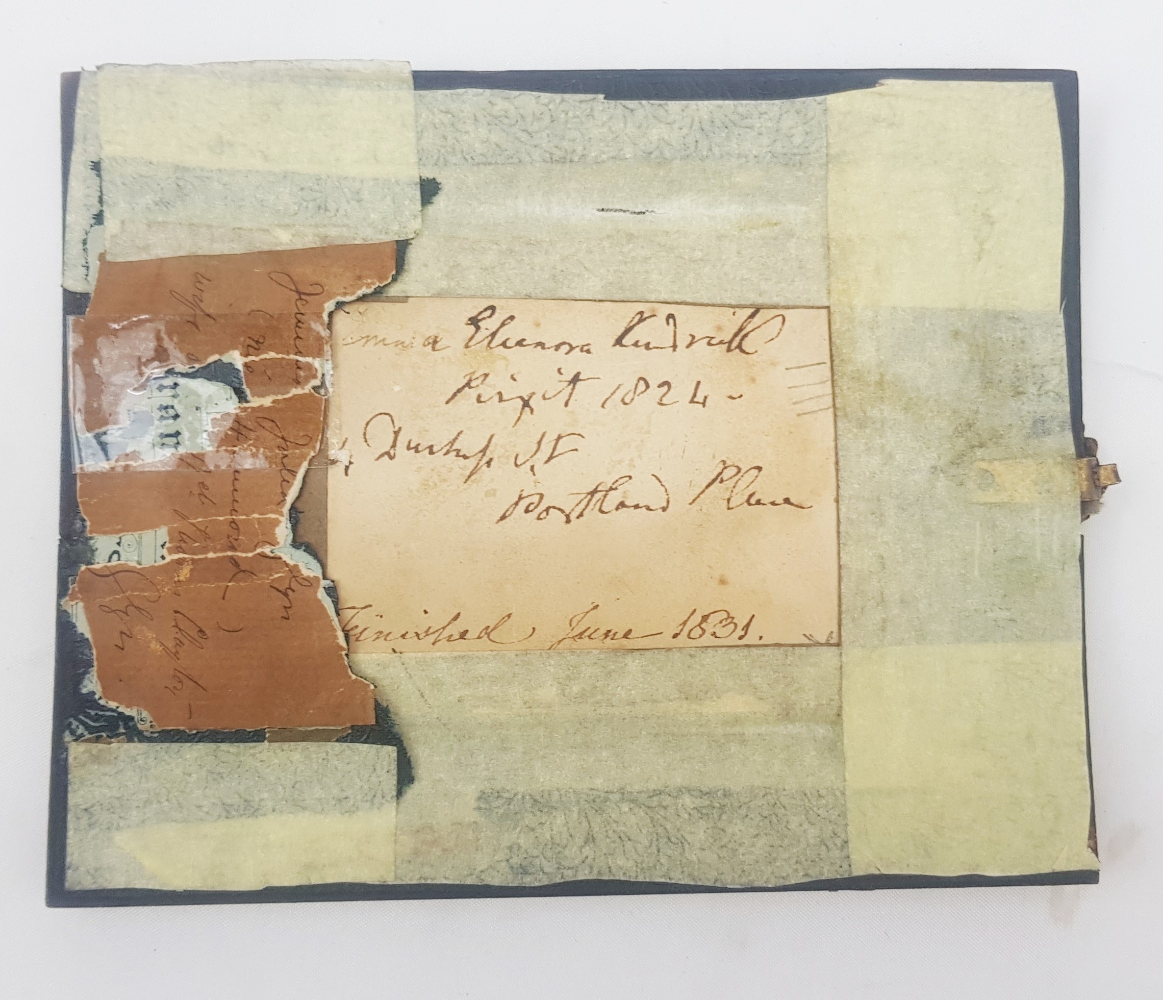 1831 Miniature Portrait Of A Court Lady By Emma Elanora Kendrick - Image 5