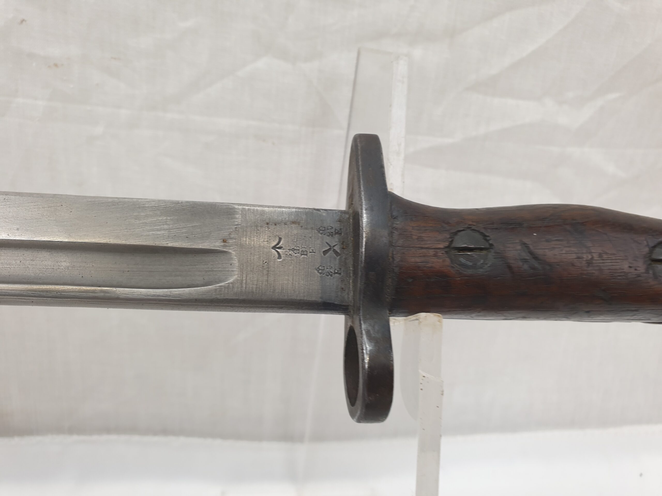 1917 Dated 1907 Pattern Bayonet & Scabbard by Sanderson - Image 4