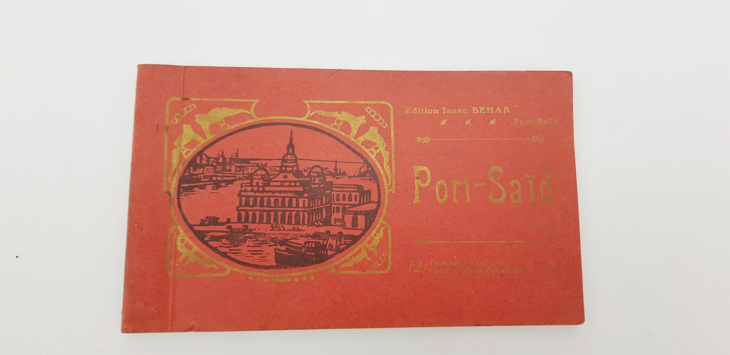 1920s Postcard Album Of Port Said