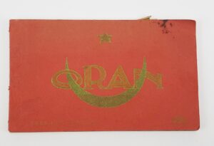 1930s Postcard Album Of Oran Algeria