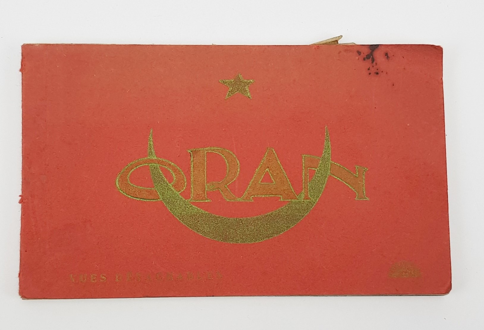1930s Postcard Album Of Oran Algeria