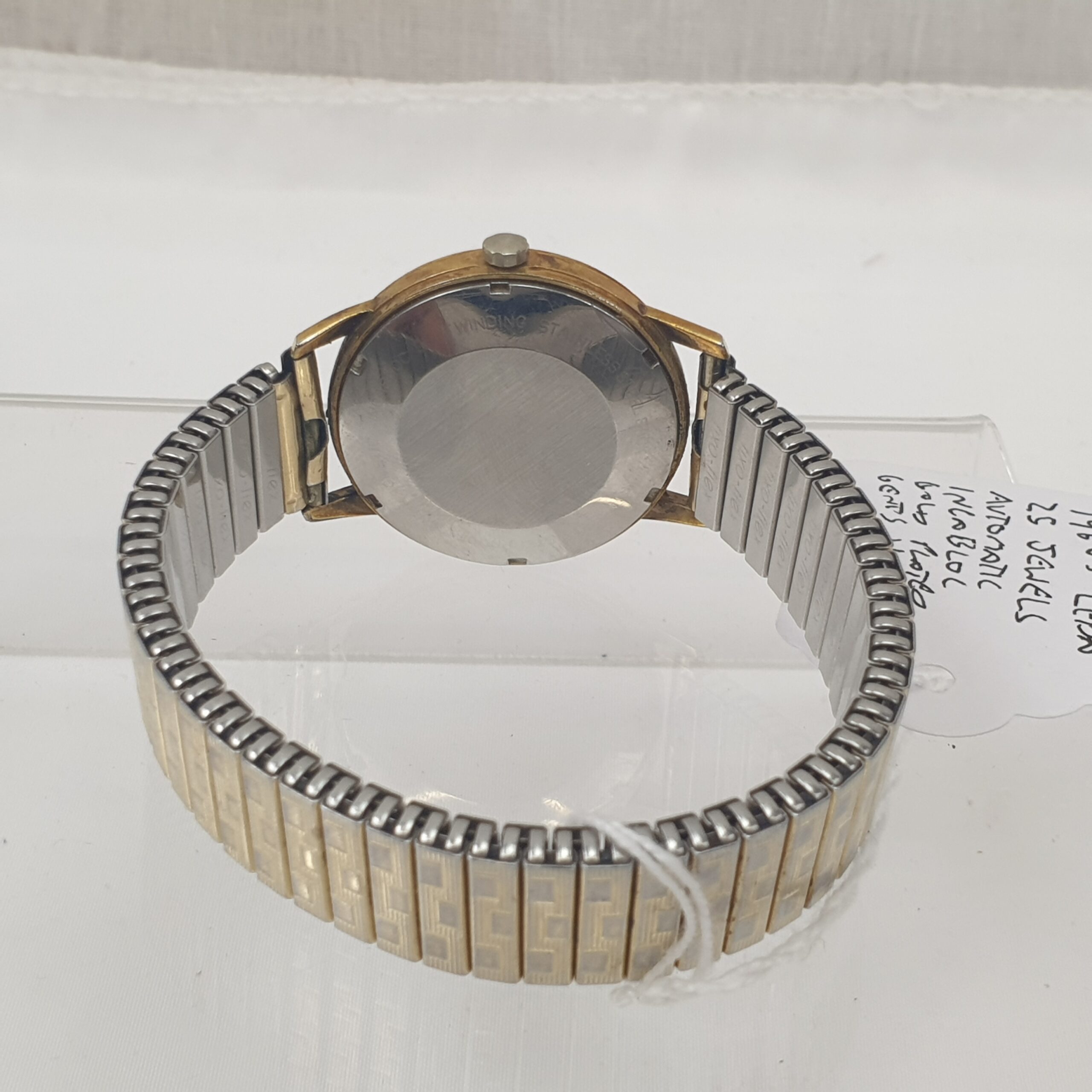 1960s Leda 25 Jewels Automatic Incabloc Gold Plated Gents Watch - Image 6