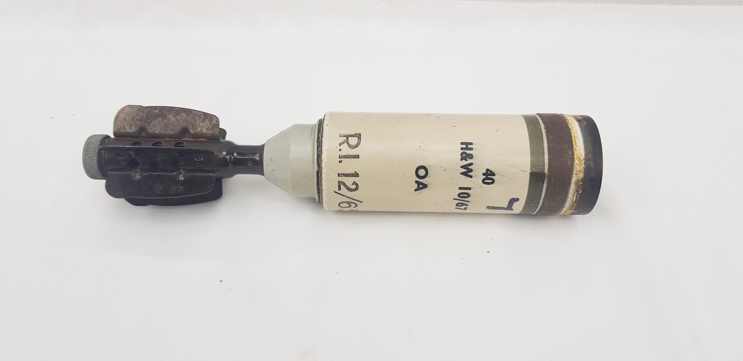 1965 British 2 Inch Mortar Shell