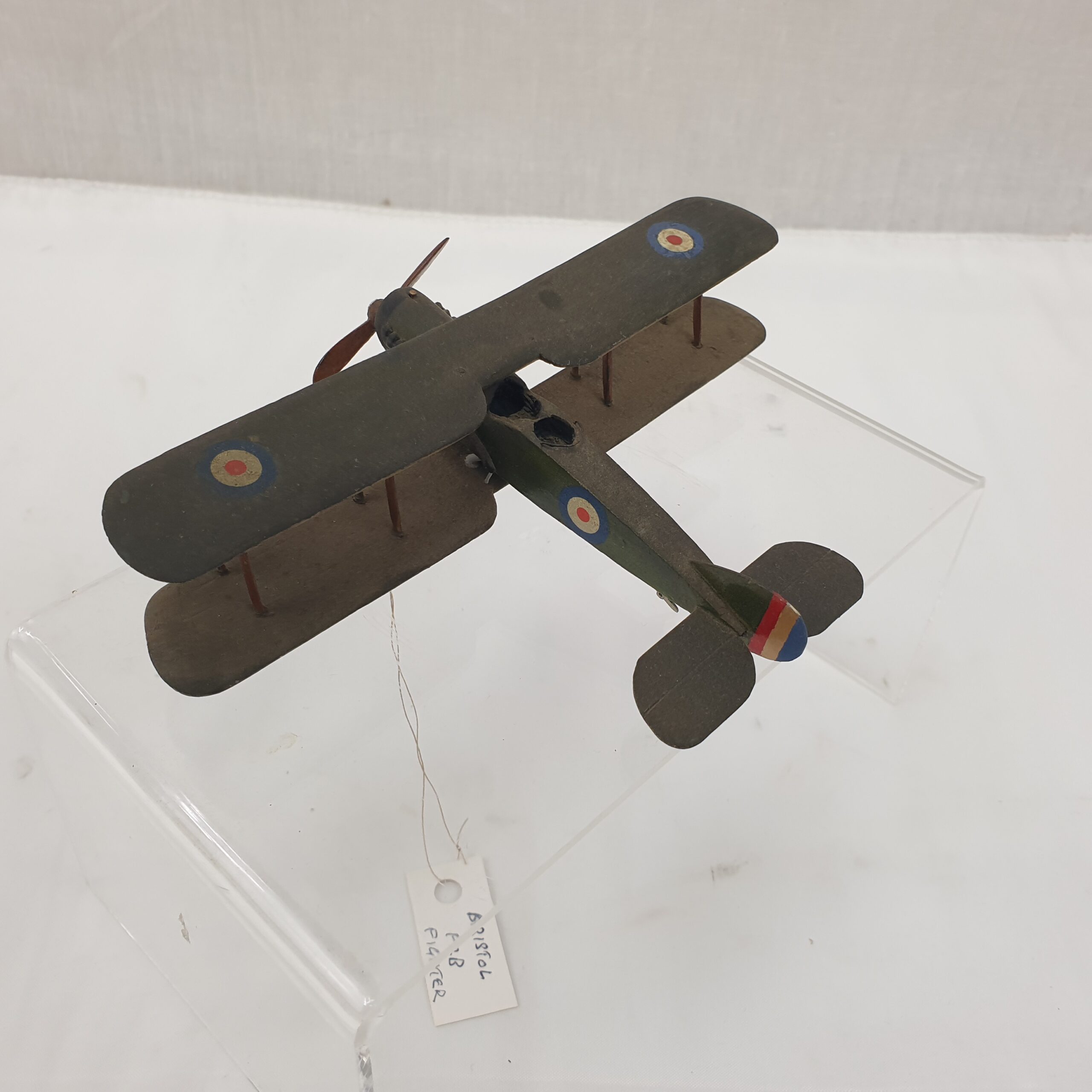 1930s Givejoy Toys Skybirds 1/72nd Scale Aircraft Bristol F.2B Fighter - Image 5