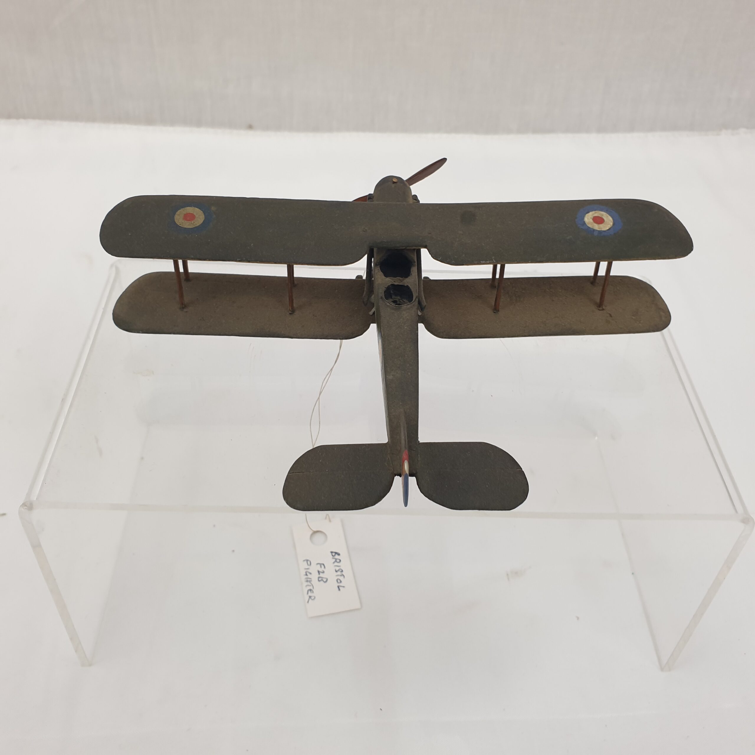1930s Givejoy Toys Skybirds 1/72nd Scale Aircraft Bristol F.2B Fighter - Image 6