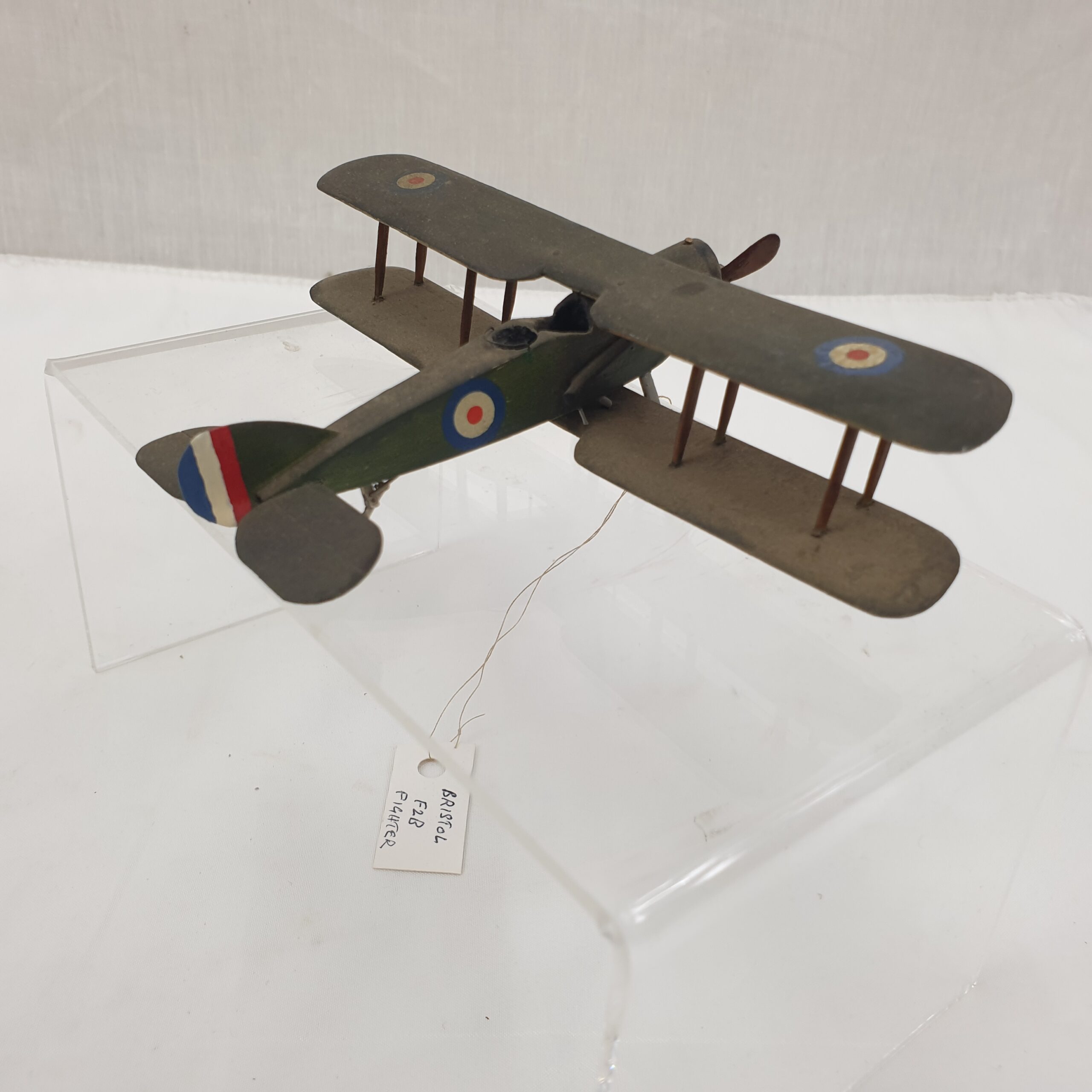 1930s Givejoy Toys Skybirds 1/72nd Scale Aircraft Bristol F.2B Fighter - Image 7