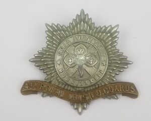 4th Royal Irish Dragoon Guards Cap Badge