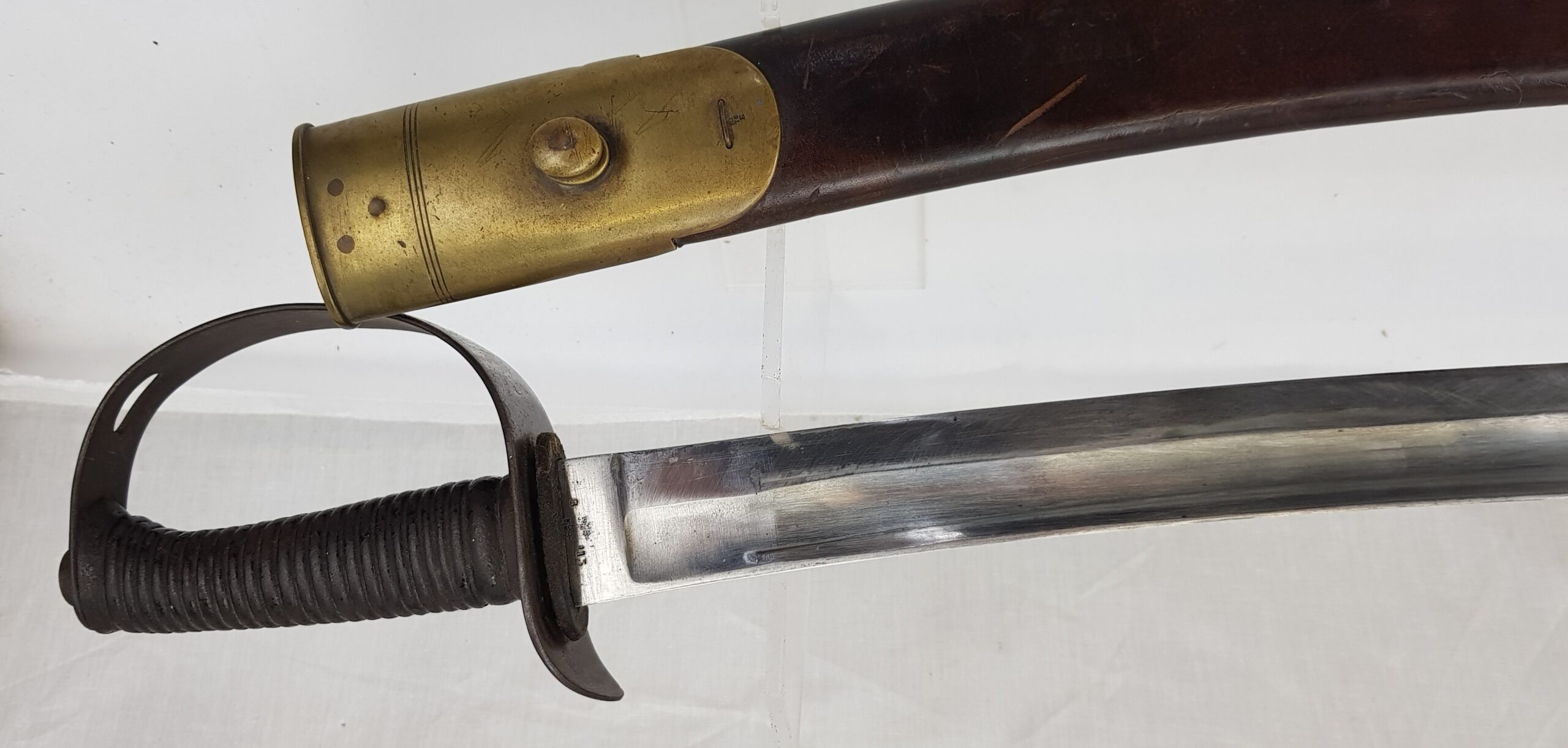 British Indian Army 1896 Pattern Mountain Artillery Sword - Image 5