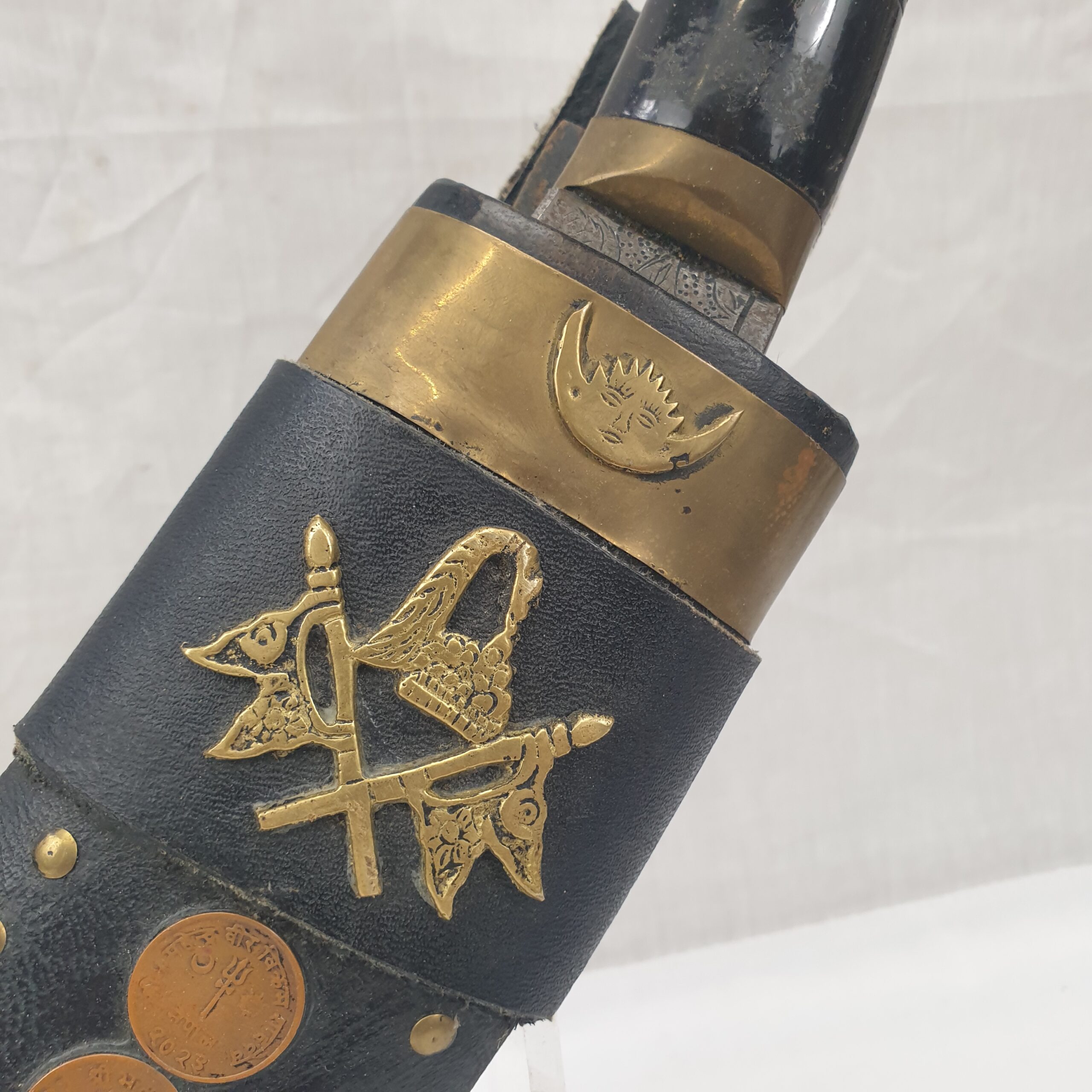 Exceptional Gurka Kukri Dagger with Scabbard - Image 4