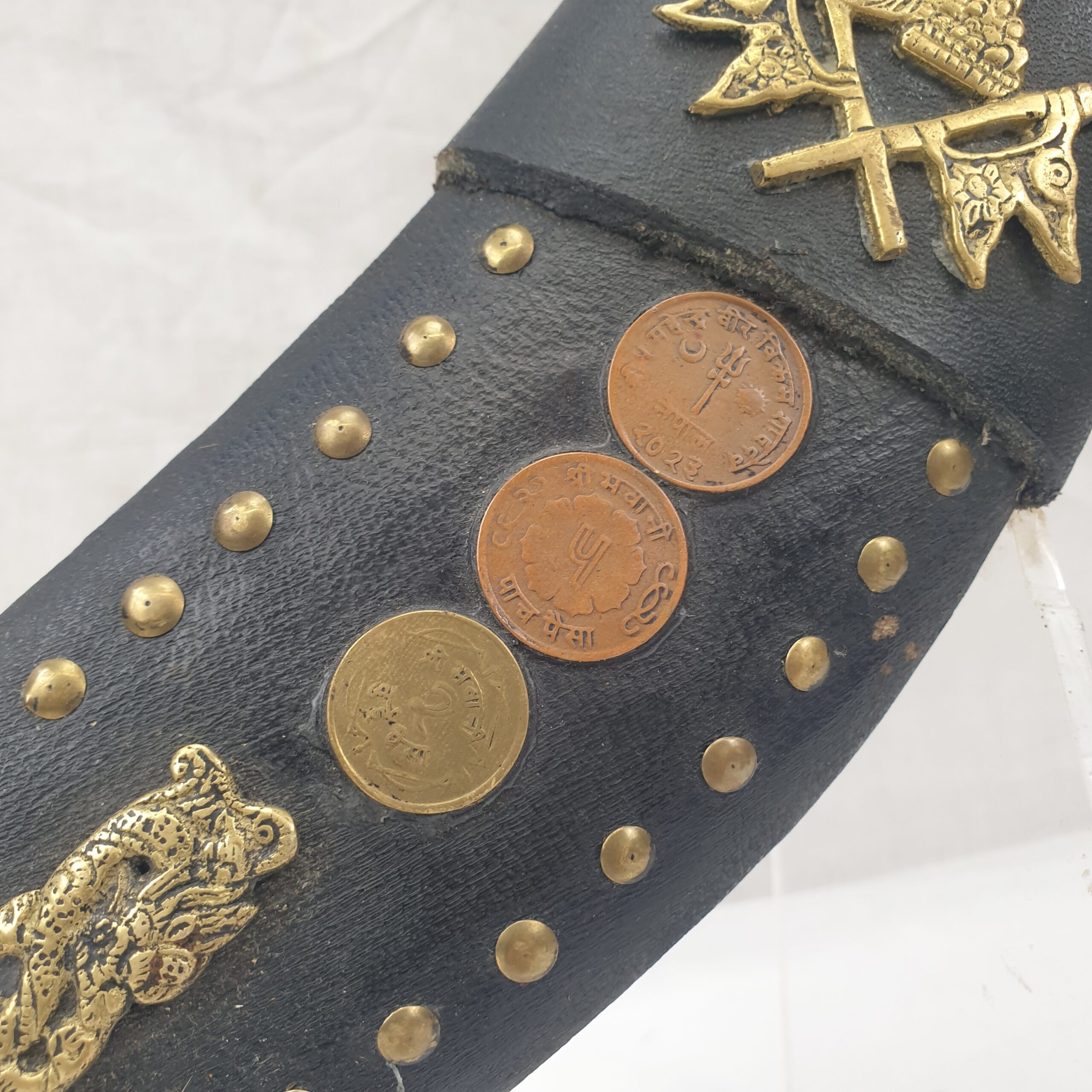 Exceptional Gurka Kukri Dagger with Scabbard - Image 5
