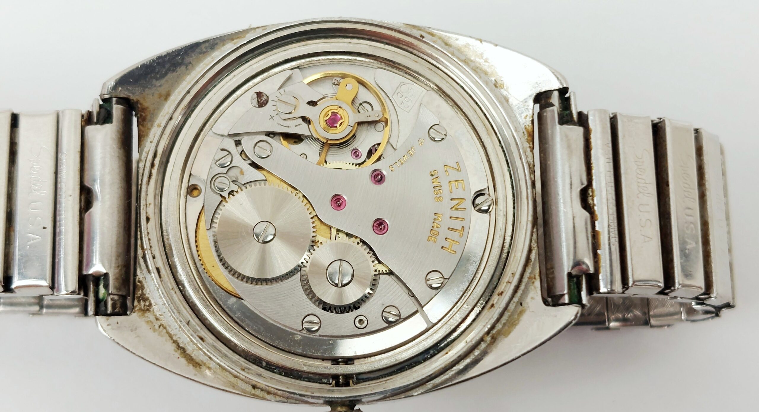 c1970’s Zenith Sporto Manual Wind Gents Watch - Image 9