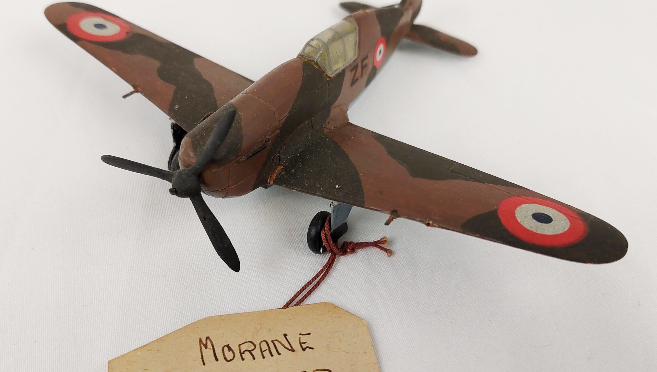 1940’s Givejoy Toys Skybirds 1:72 Scale Model Morane-Saulnier M.S.406 - Image 2