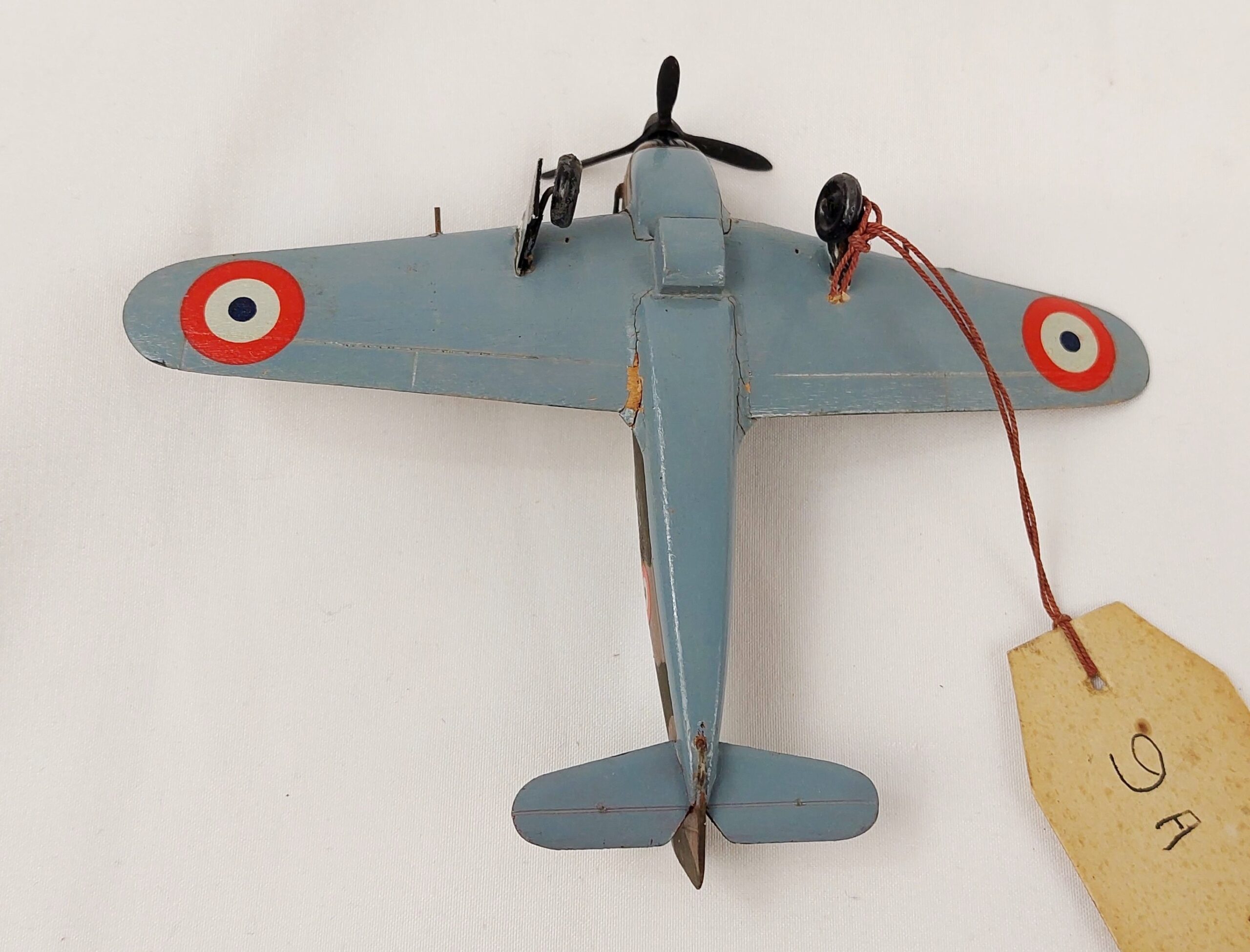 1940’s Givejoy Toys Skybirds 1:72 Scale Model Morane-Saulnier M.S.406 - Image 5