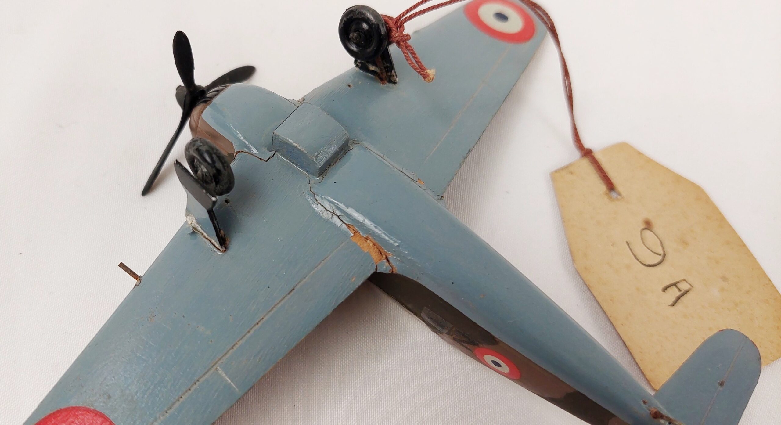 1940’s Givejoy Toys Skybirds 1:72 Scale Model Morane-Saulnier M.S.406 - Image 6