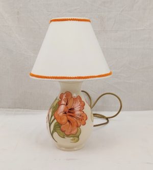 Moorcroft Hibiscus Pattern Table Lamp