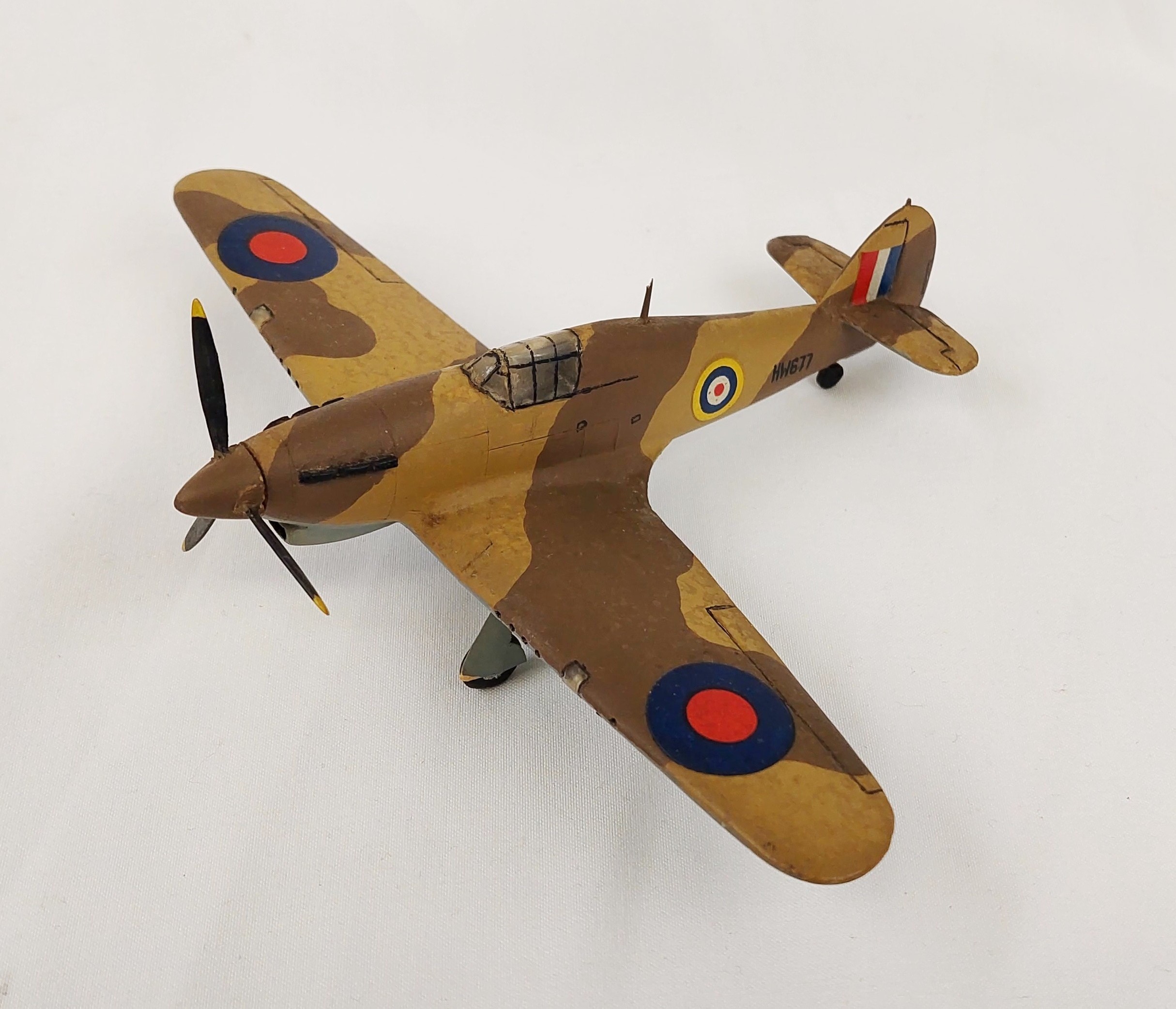 1940’s Givejoy Toys Skybirds 1:72 Scale Model Hawker Hurricane