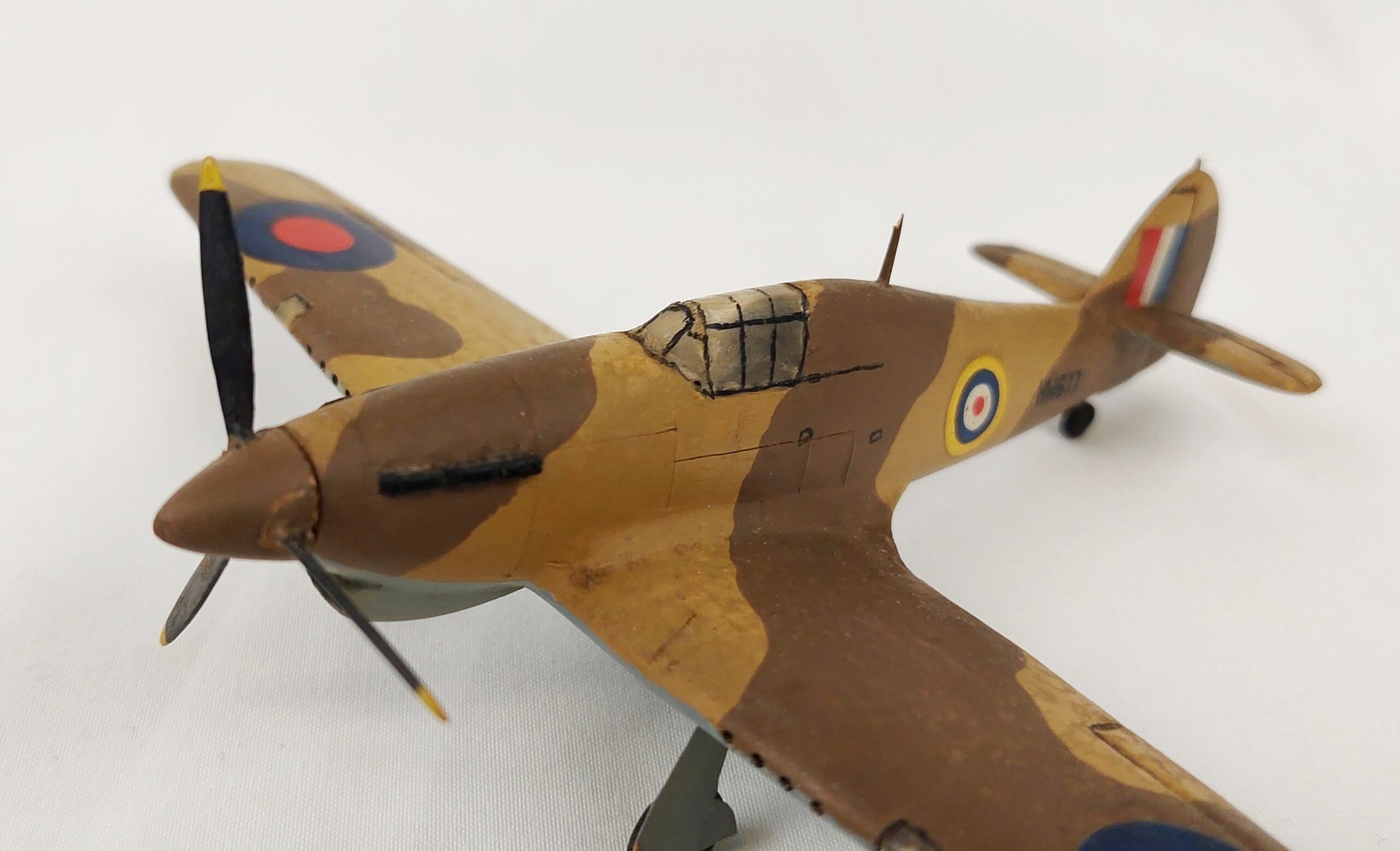 1940’s Givejoy Toys Skybirds 1:72 Scale Model Hawker Hurricane - Image 2