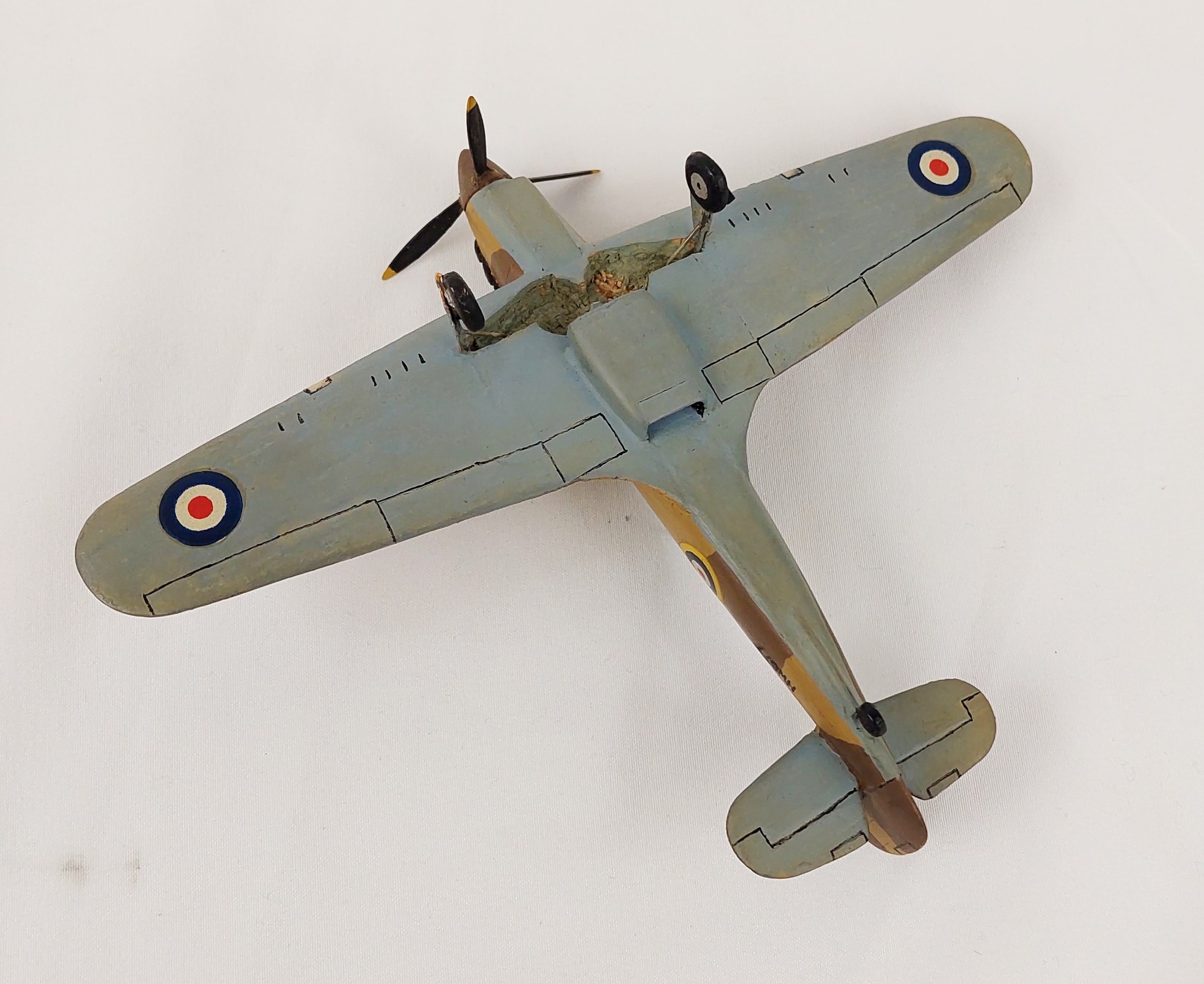 1940’s Givejoy Toys Skybirds 1:72 Scale Model Hawker Hurricane - Image 5