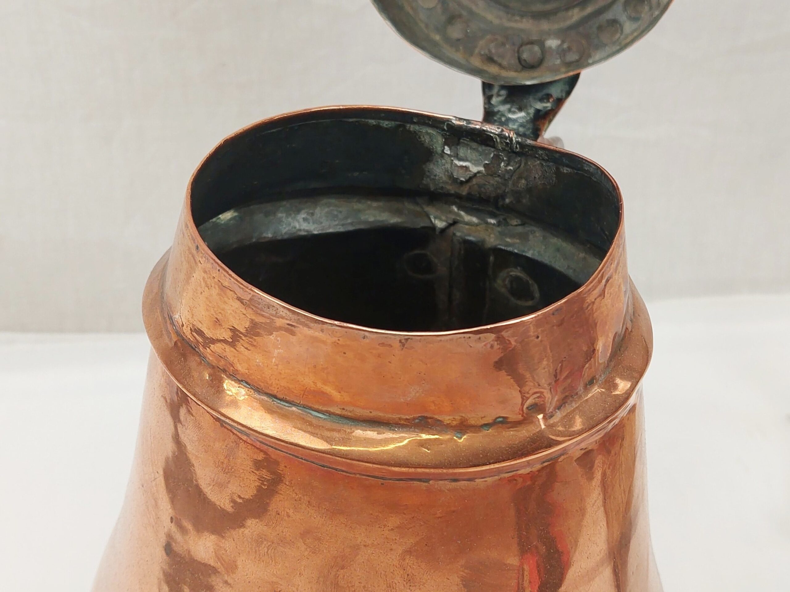 Large Arts And Crafts Copper Jug - Image 4