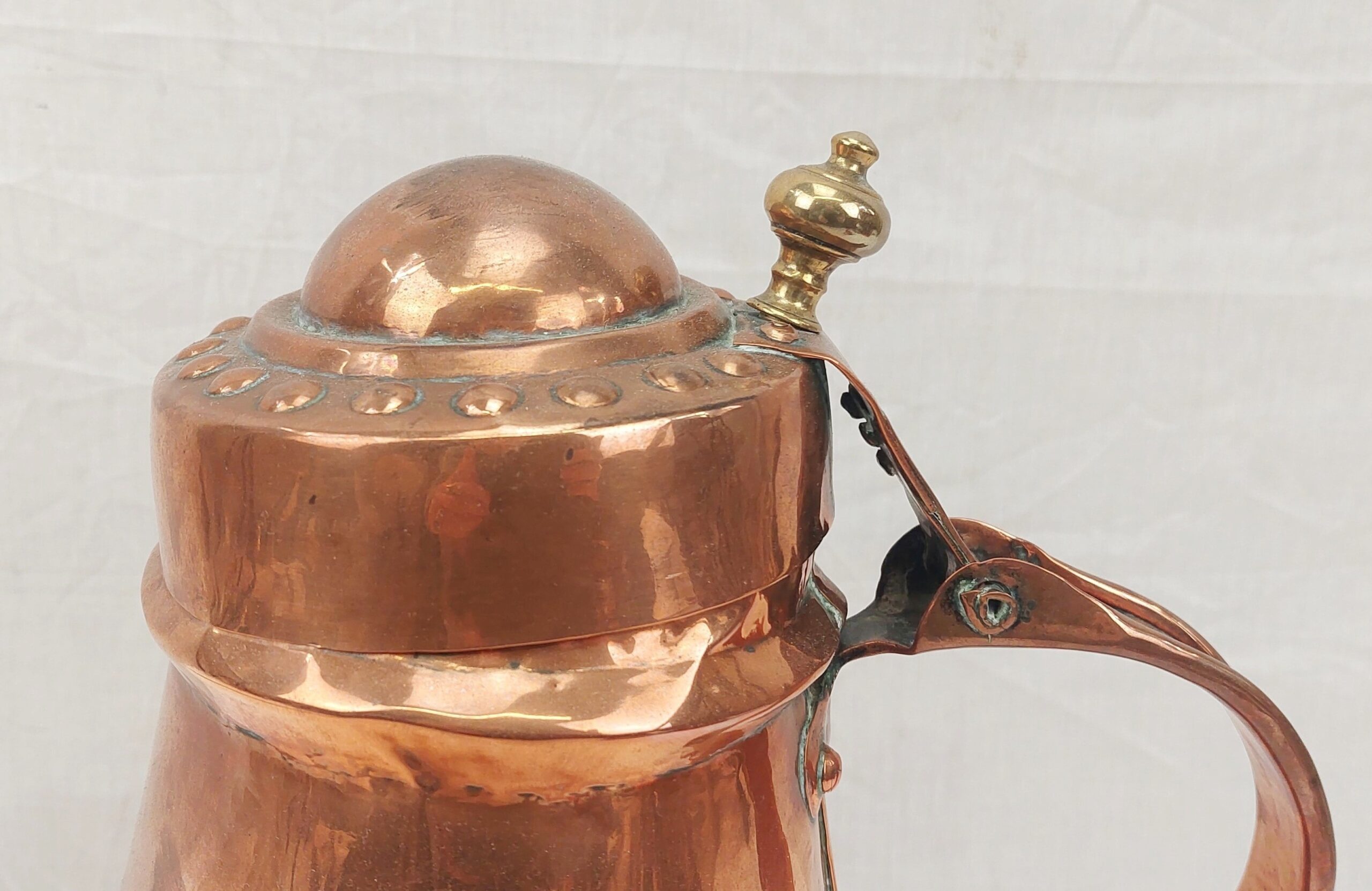Large Arts And Crafts Copper Jug - Image 5