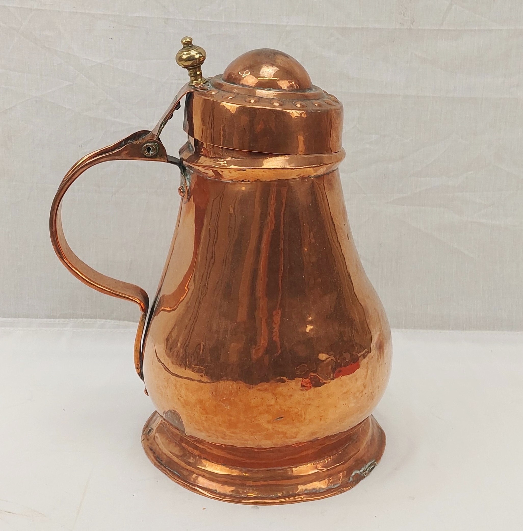 Large Arts And Crafts Copper Jug