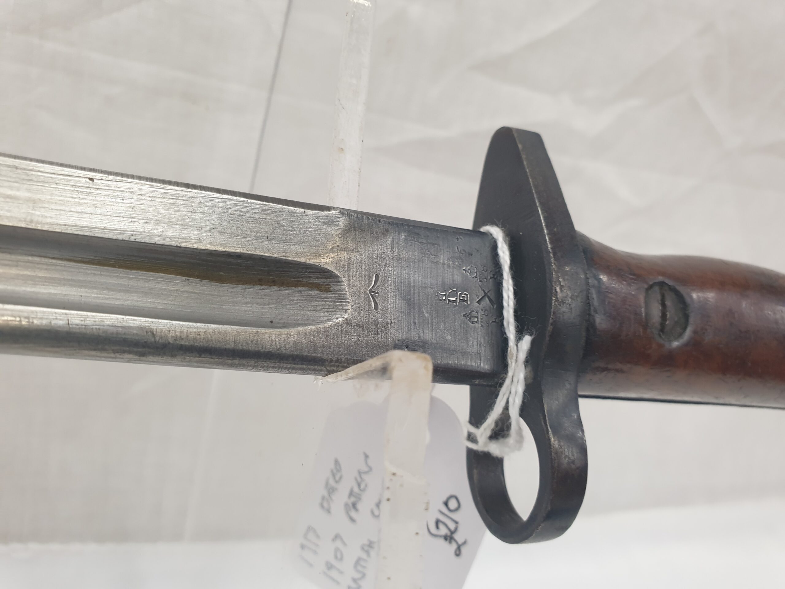 November 1917 Dated 1907 Pattern Bayonet & Scabbard by Sanderson - Image 2