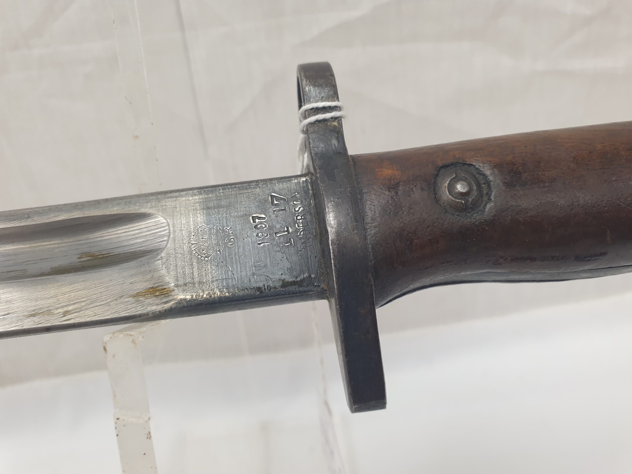 November 1917 Dated 1907 Pattern Bayonet & Scabbard by Sanderson - Image 5