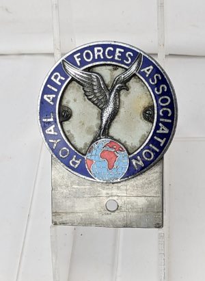 Vintage Royal Air Forces Association Car Badge