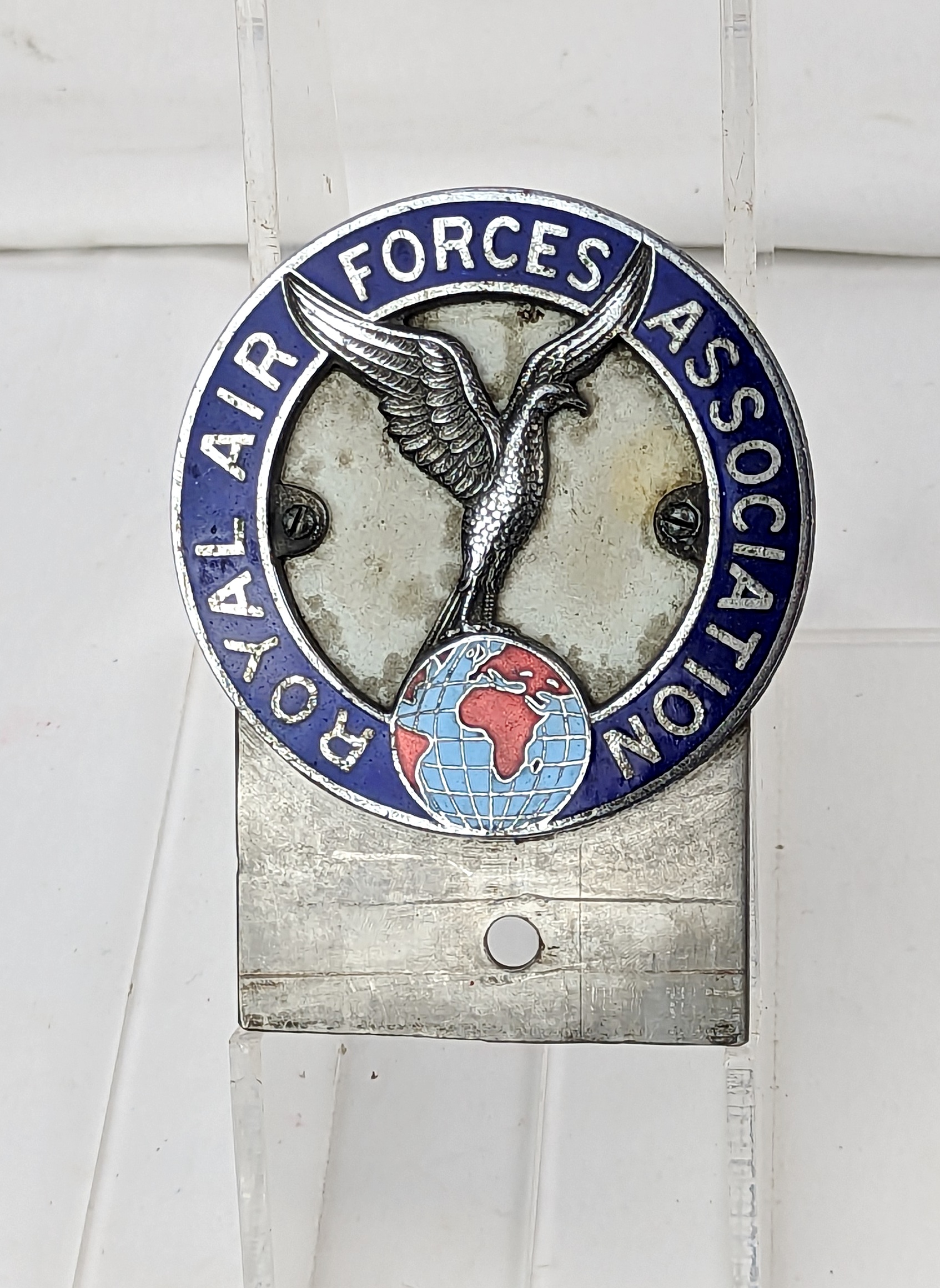 Vintage Royal Air Forces Association Car Badge