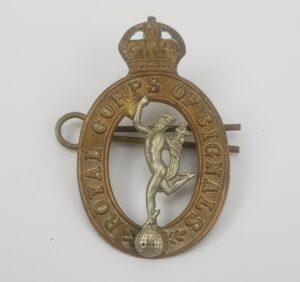 Rare Kings Crown Mobile Defence Corp Cap Badge