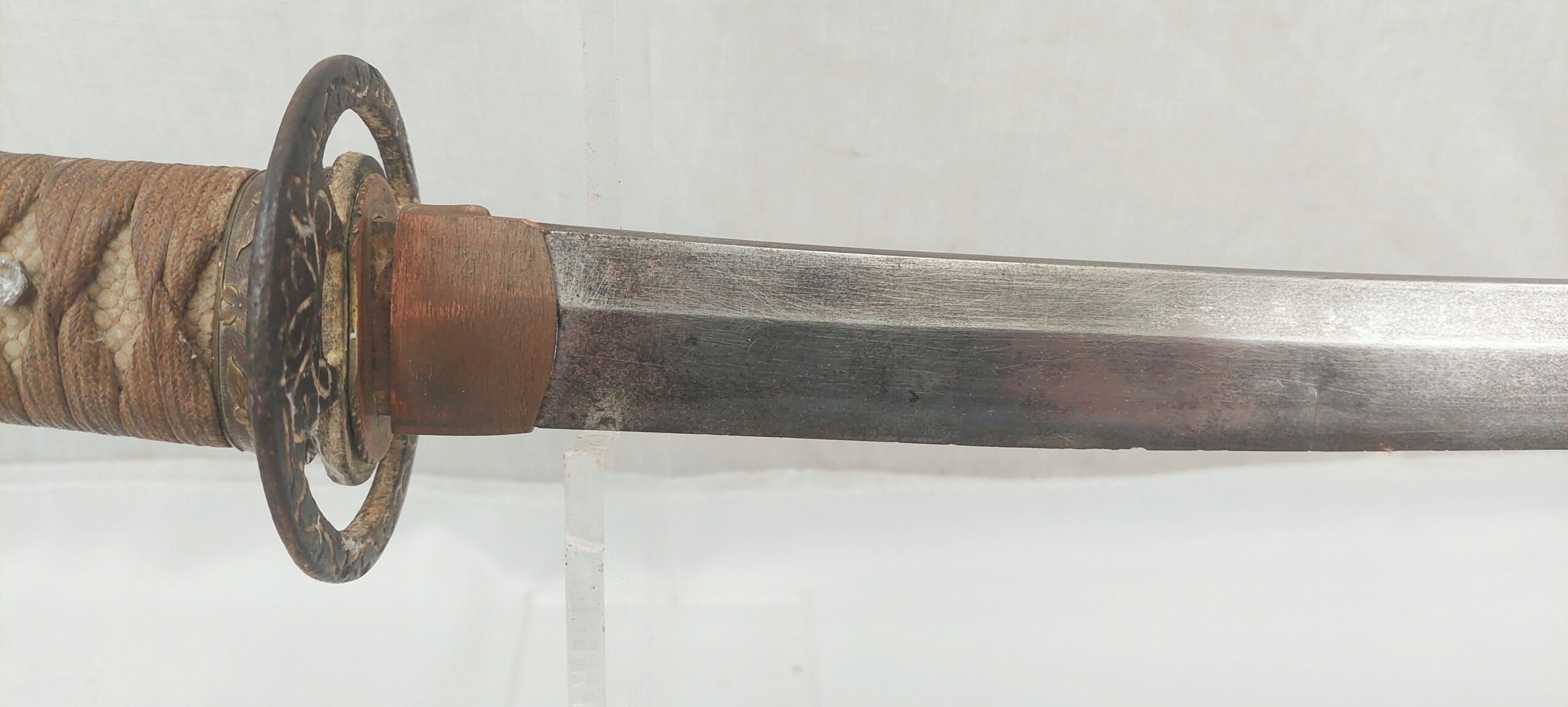 Rough WW2 Era Japanese Katanta - Image 24