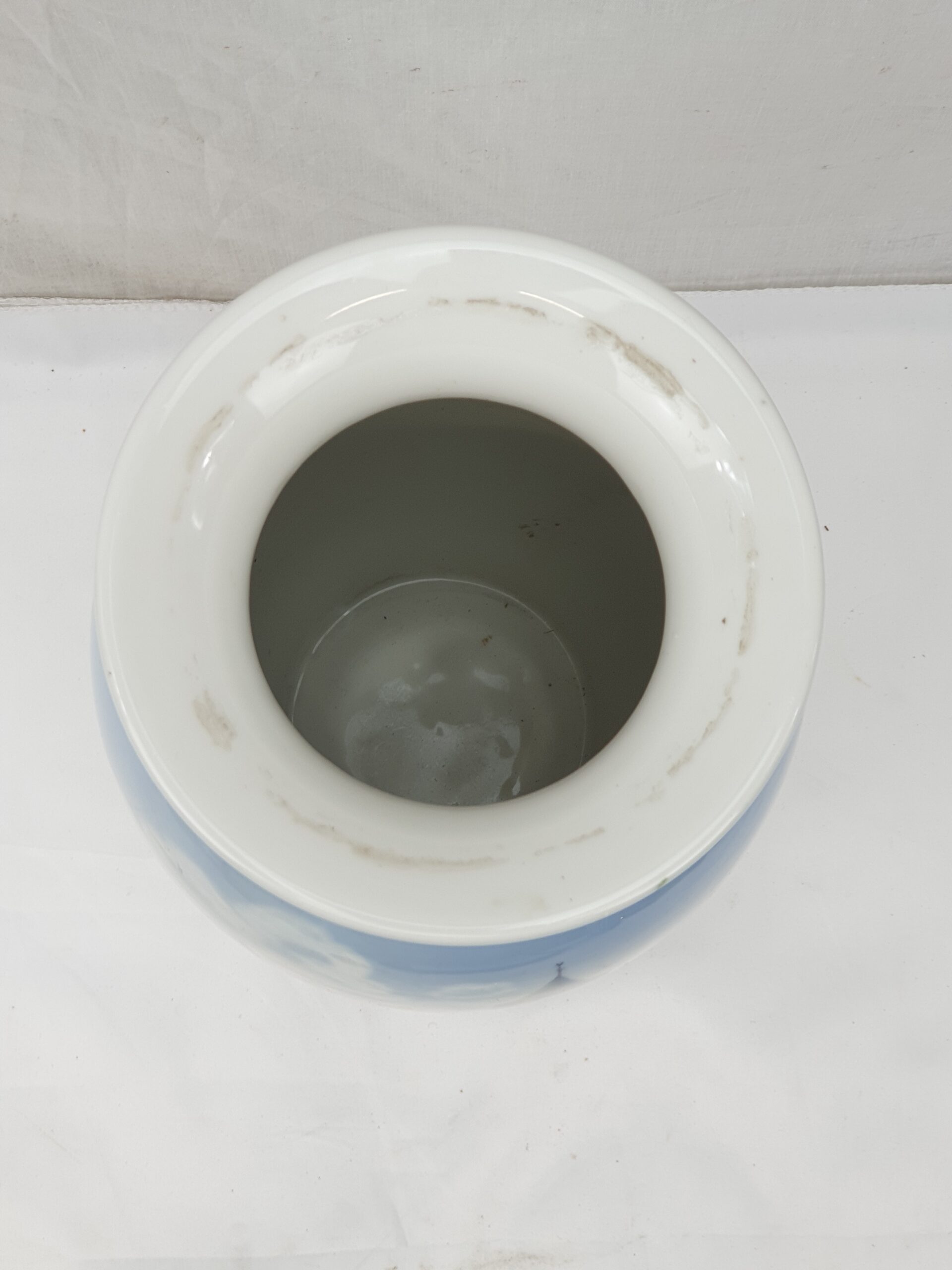 Royal Copenhagen Ceramic Vase Of A Church Scene - Image 8