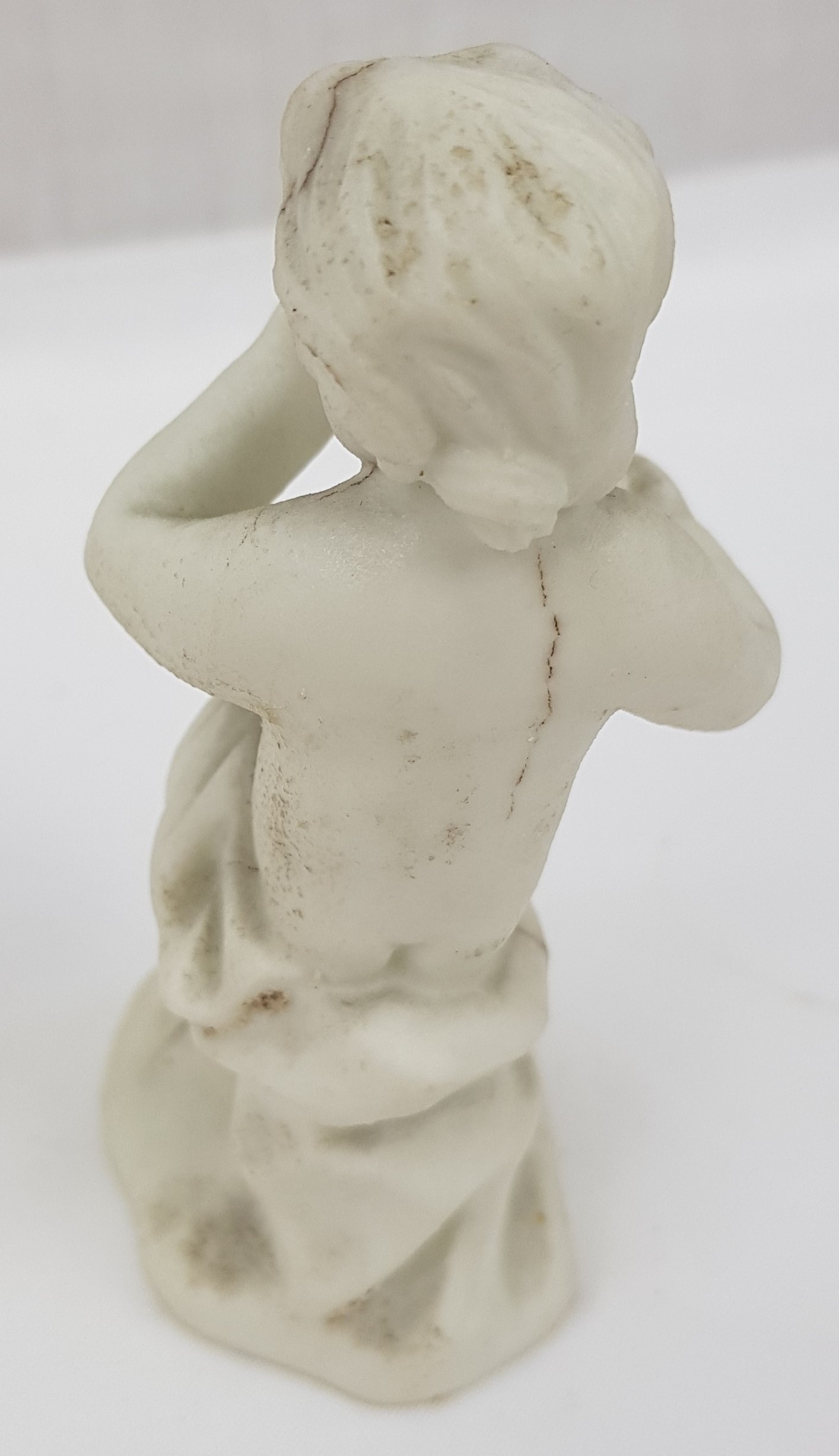 Trio Of 1840's Bisque Porcelain Continental Putties - Image 2