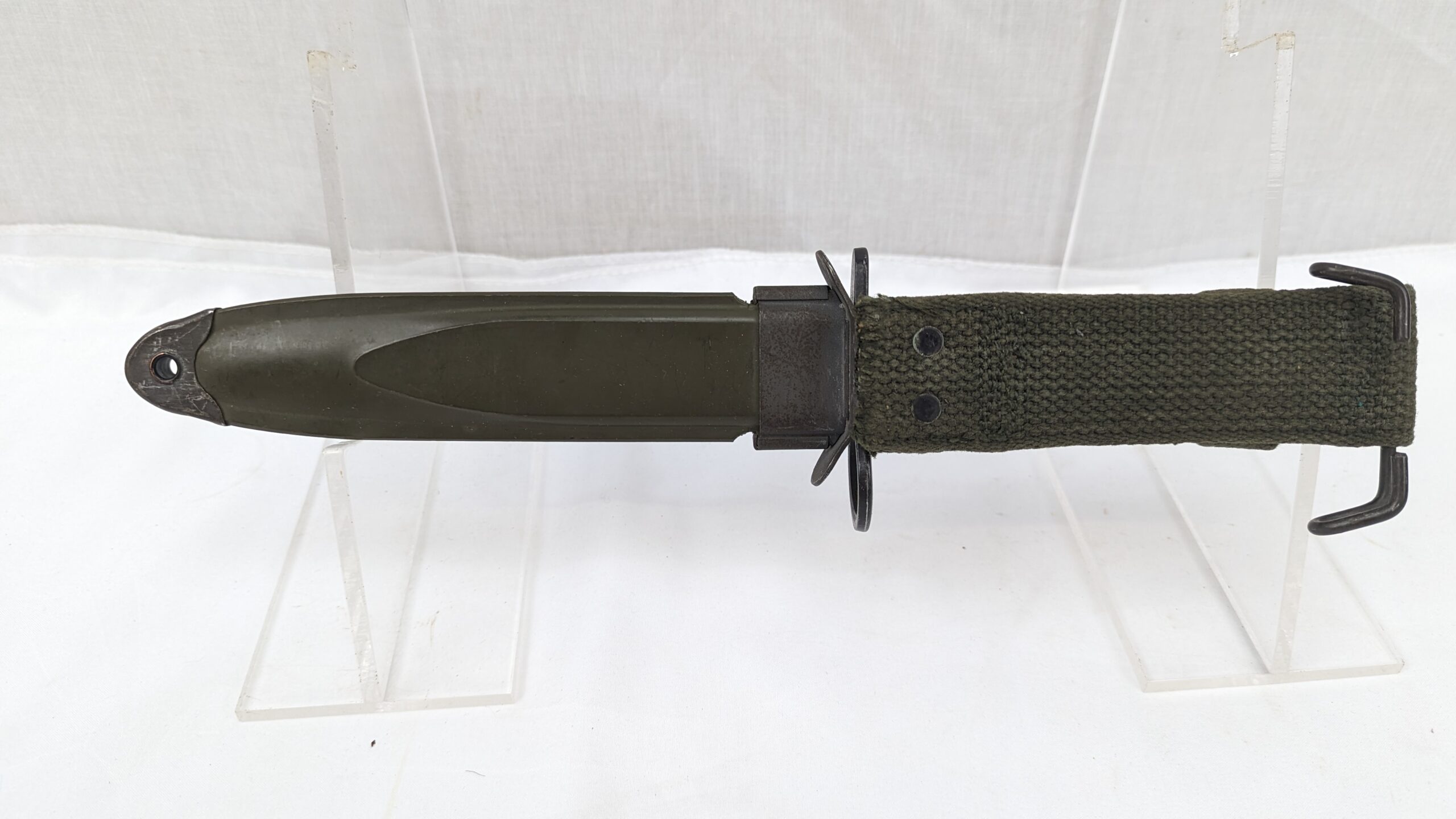 Vietnam War period U.S. M8A1 PWH Bayonet and Scabbard - Image 3