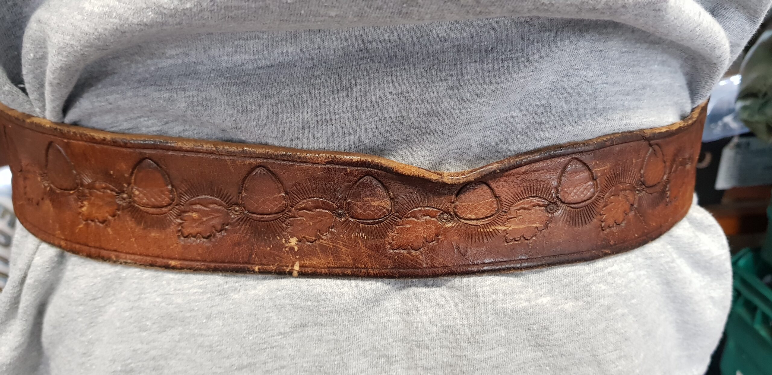 WW1 4th Cheshire Volunteers Company Belt And Buckle - Image 6