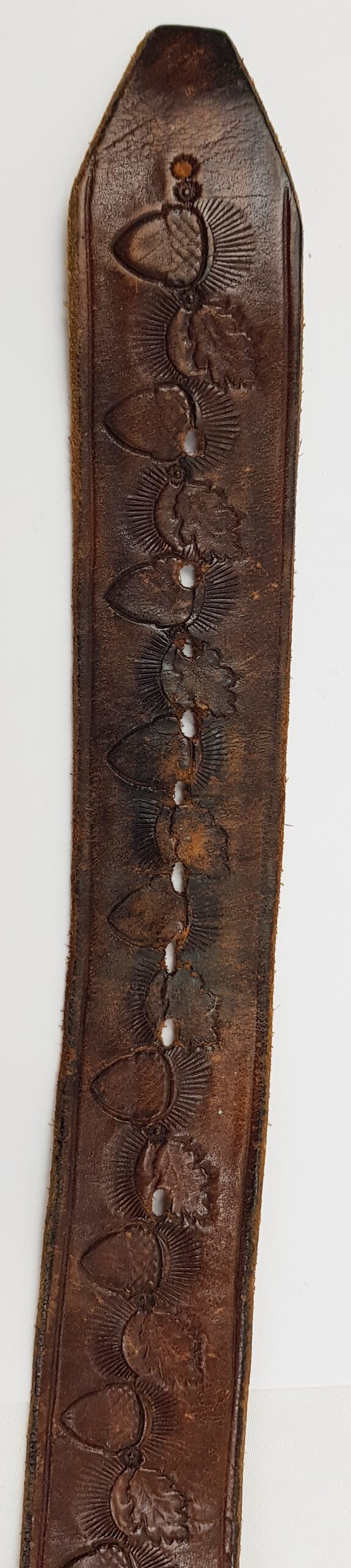 WW1 4th Cheshire Volunteers Company Belt And Buckle - Image 4