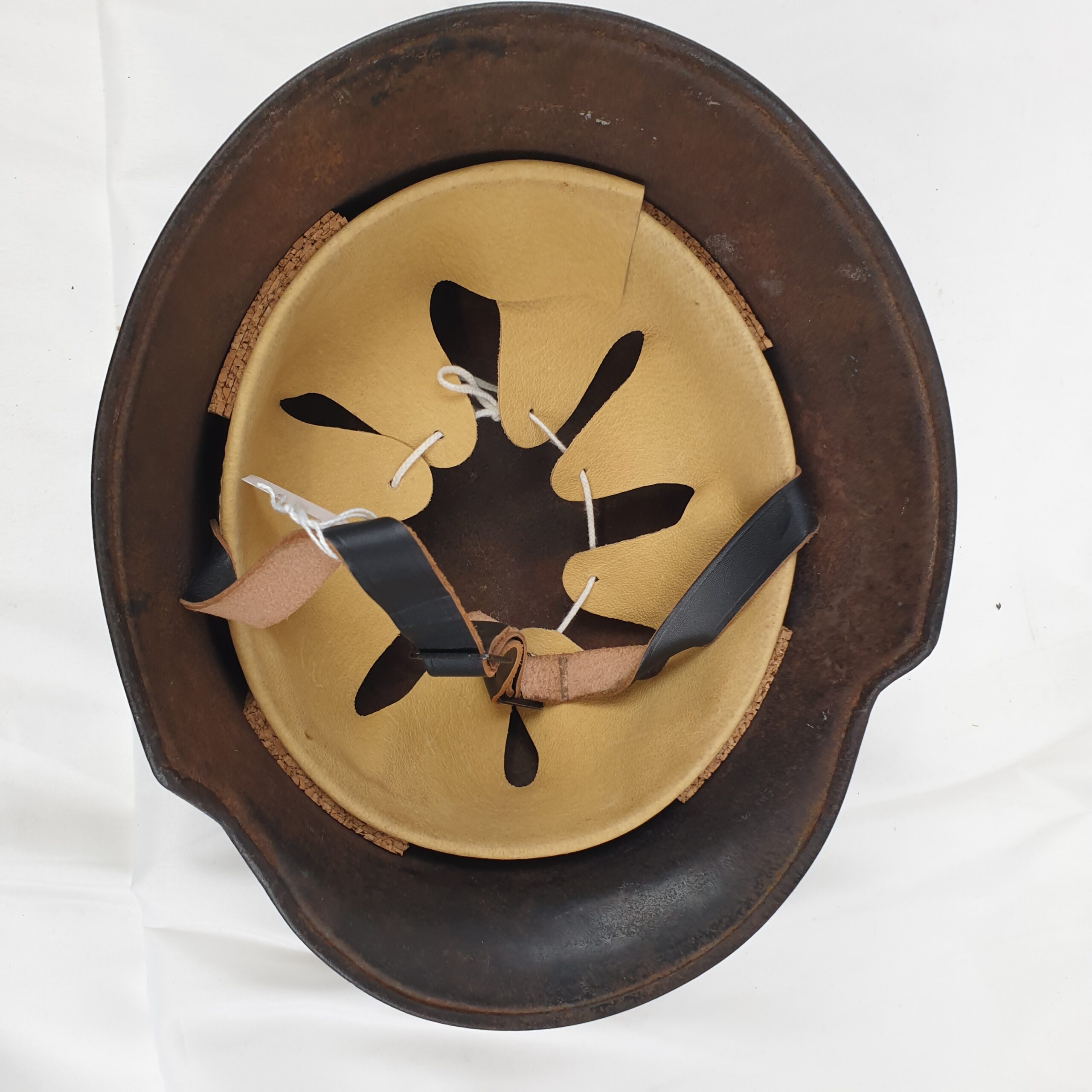WW2 Era German M34 Helmet with replacement liner - Image 7