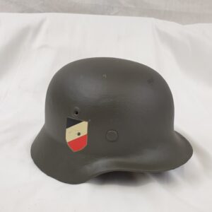 WW2 German Nazi Army Heer Double Decal M40 Helmet - Restored