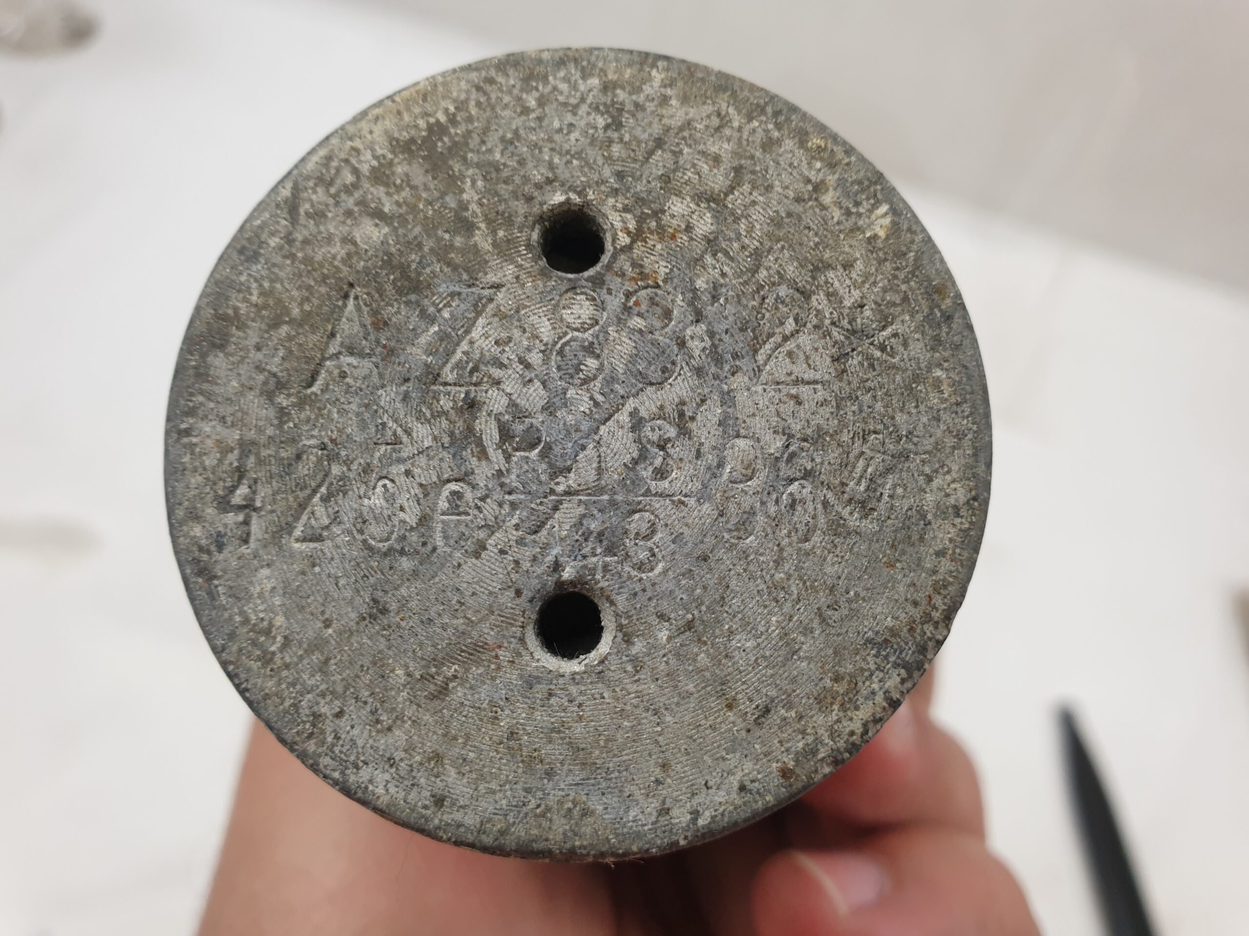 WW2 Second World War Short Type German Luftwaffe Inert Incendiary Bomb - Image 5