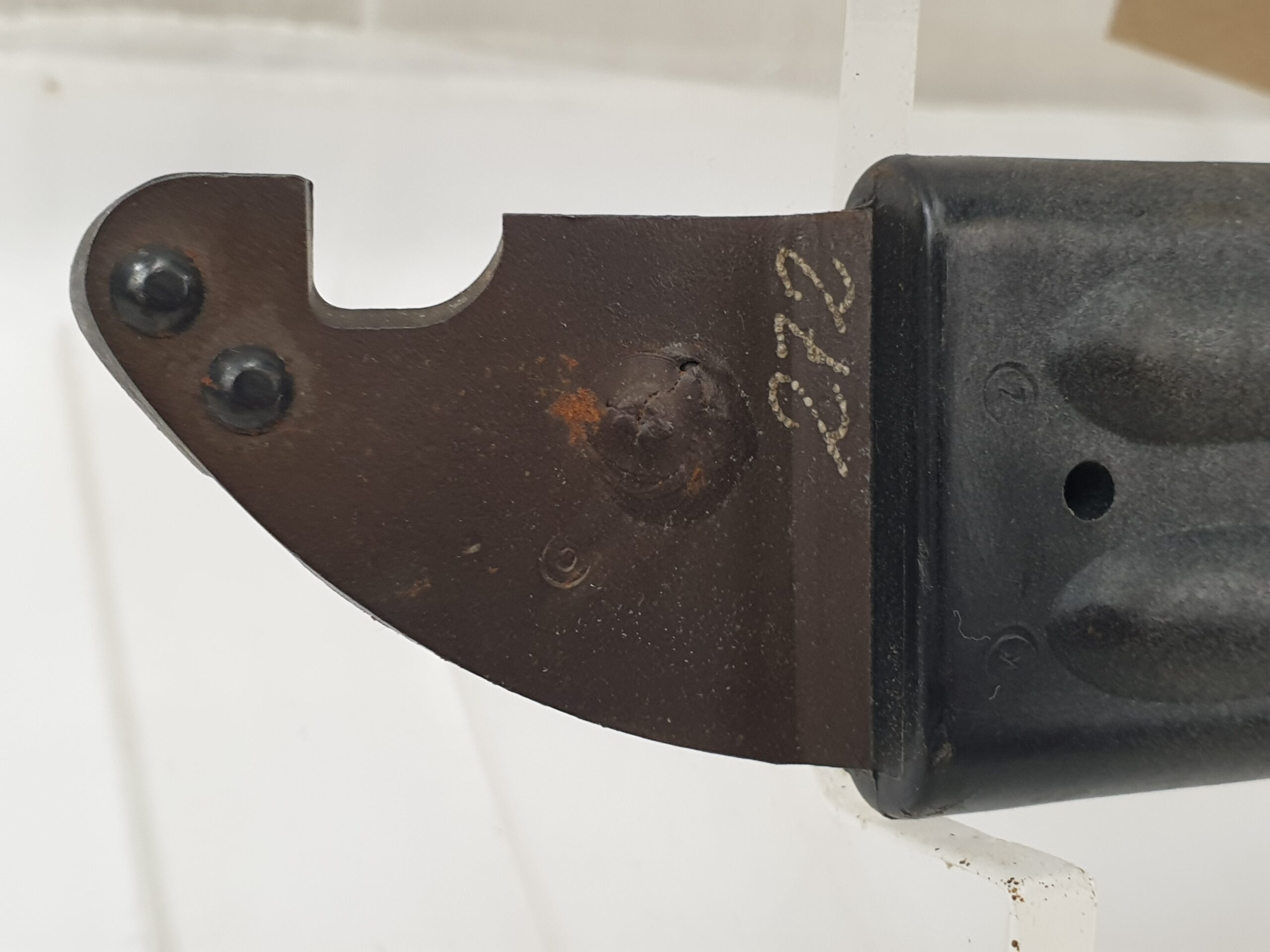 Yugoslavian AK47 Bayonet with Scabbard and Straps - Image 5