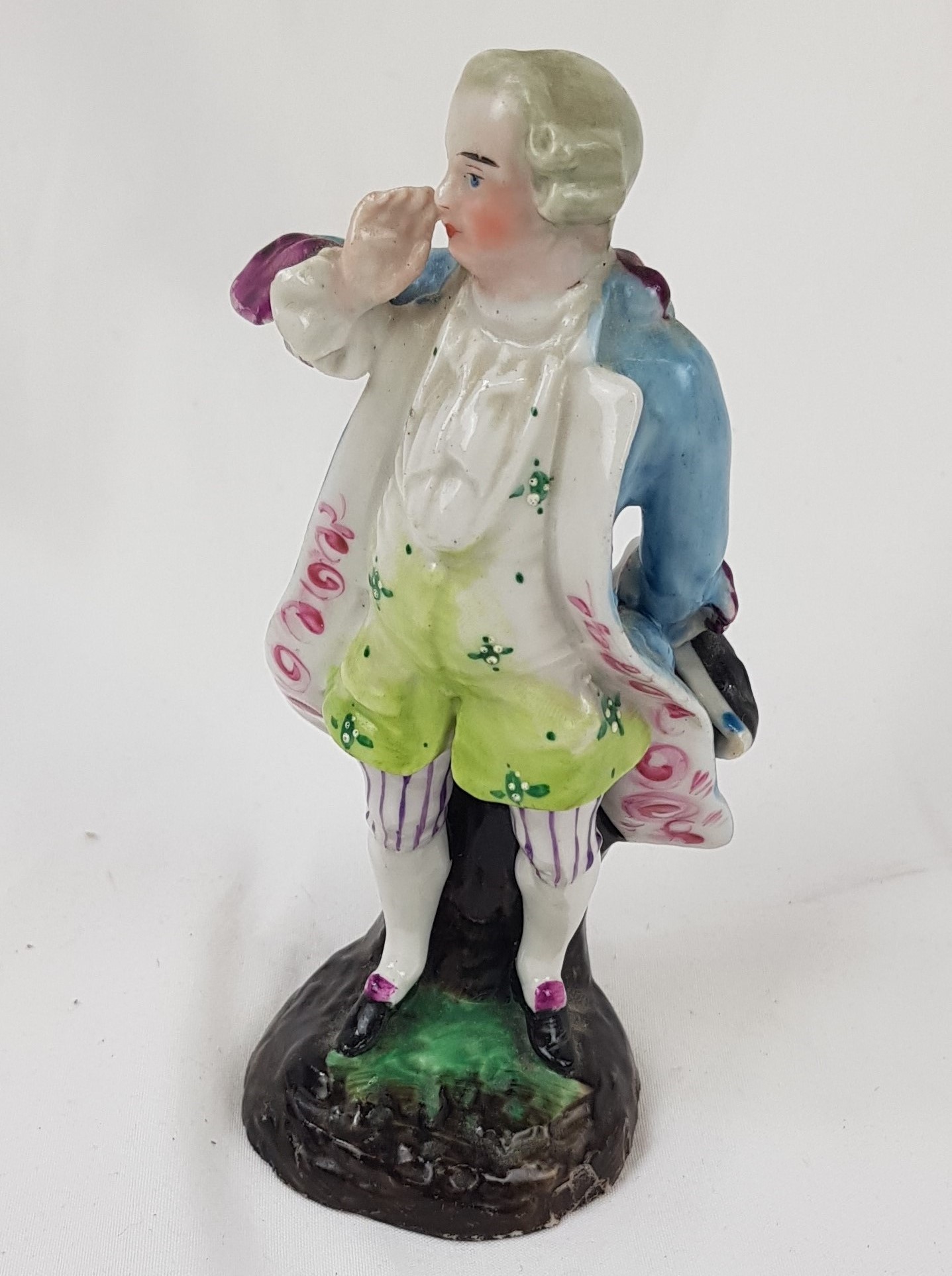 c1860 Porcelain Figurine Of A Gentleman